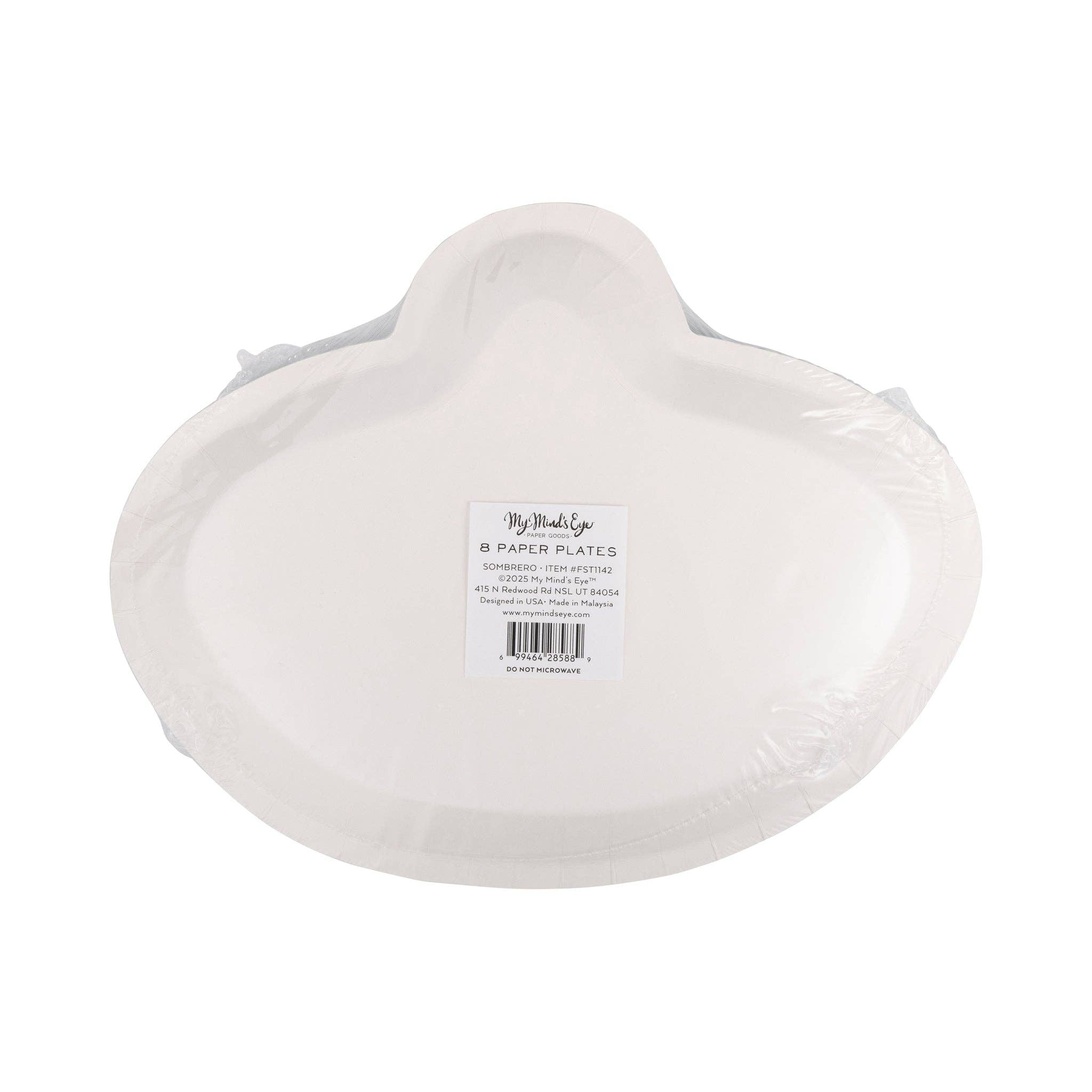 Fiesta Sombrero Plate - 8 PK