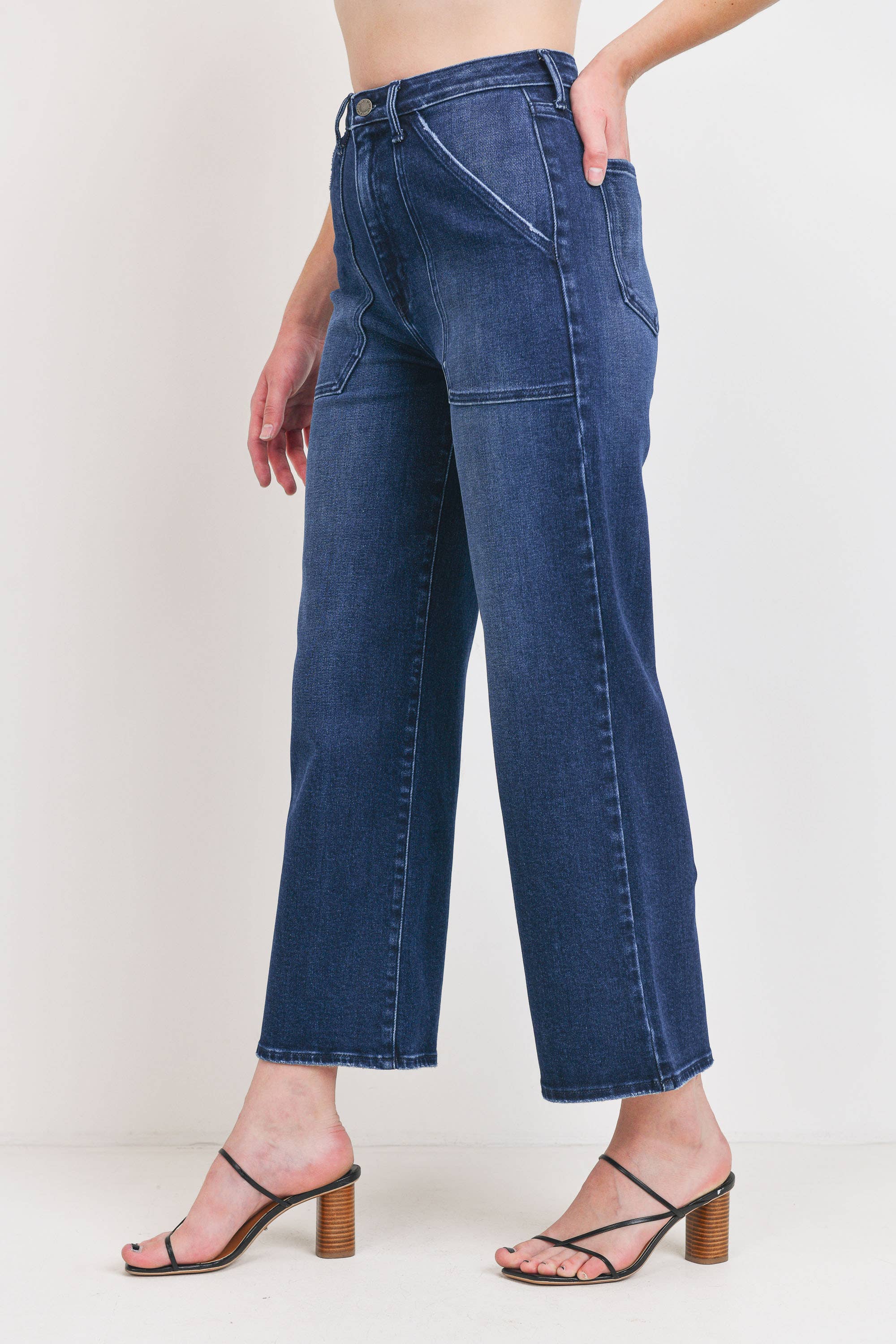 Cargo Pocket Wide Leg