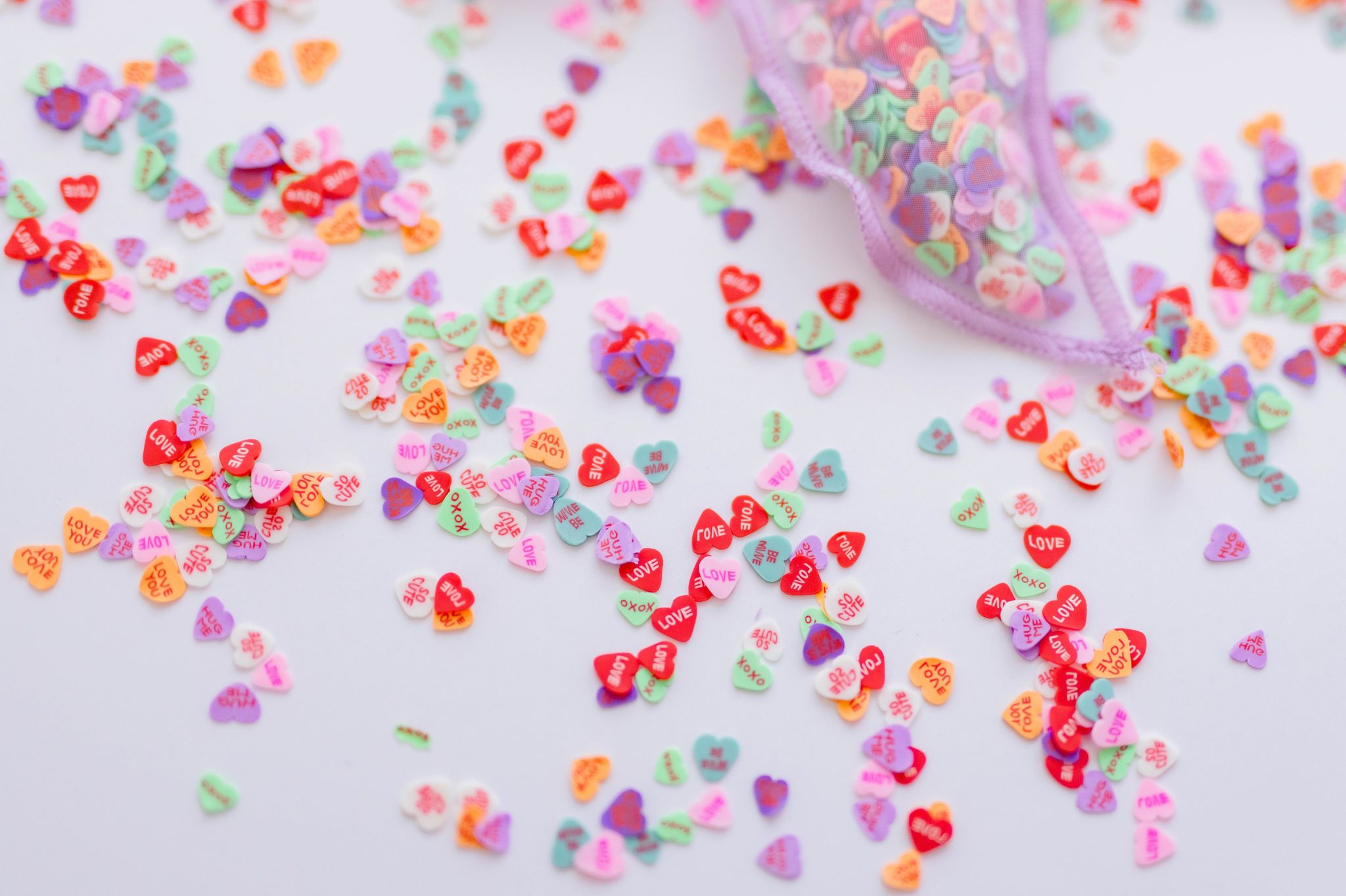 Mesh Shaker Bow - Sweetheart