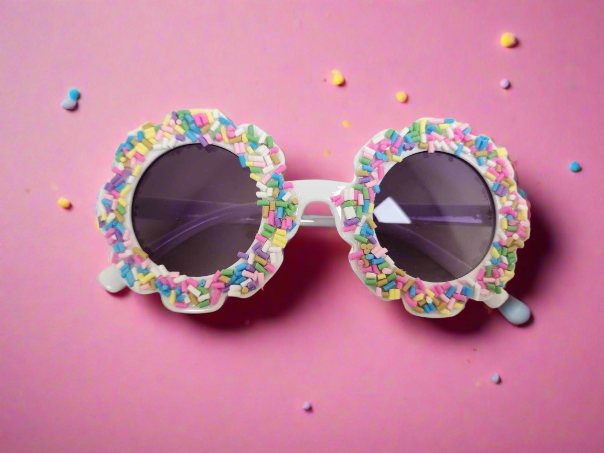 Sprinkle Sunglasses - White