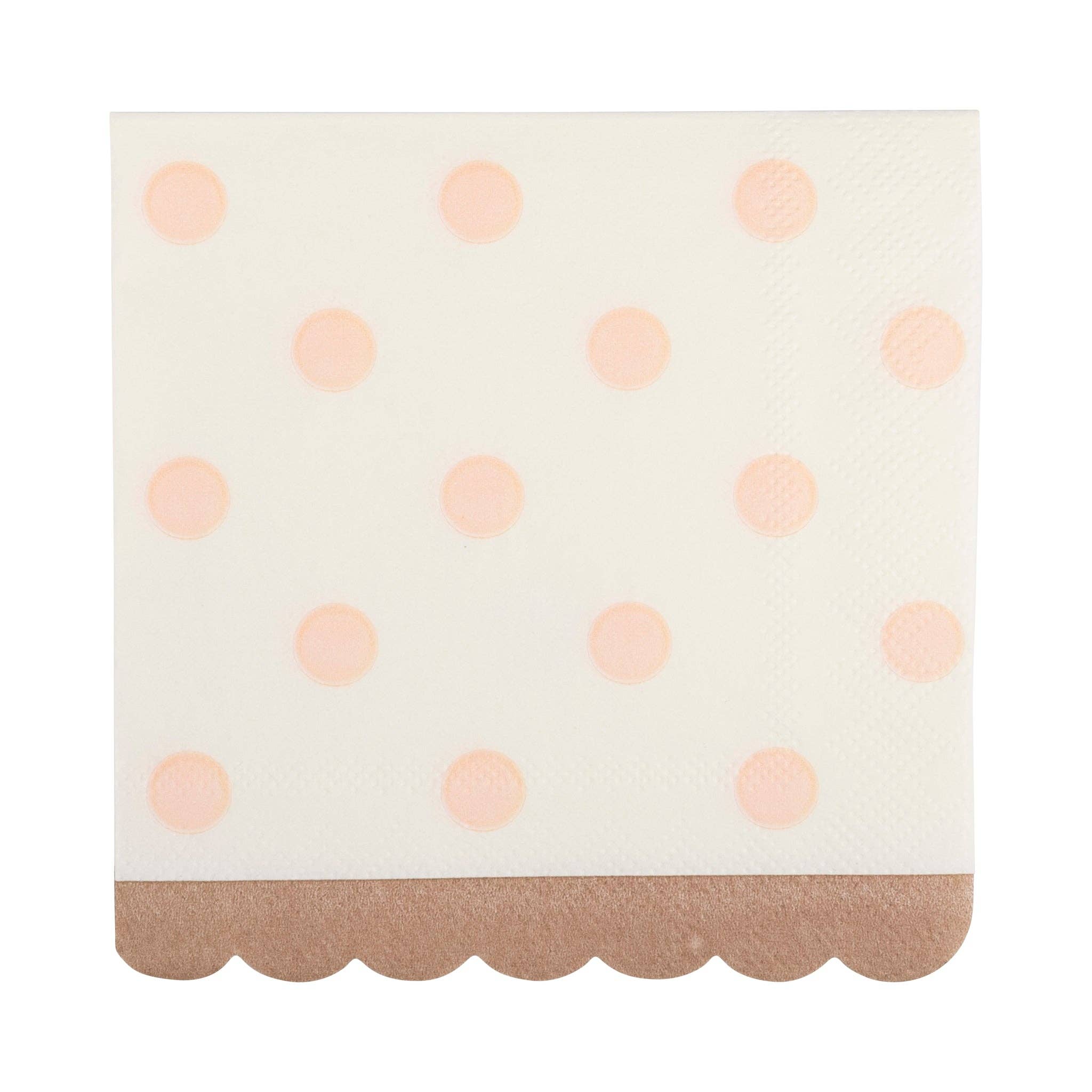 Polka Dot Cocktail Napkin - 24 PK