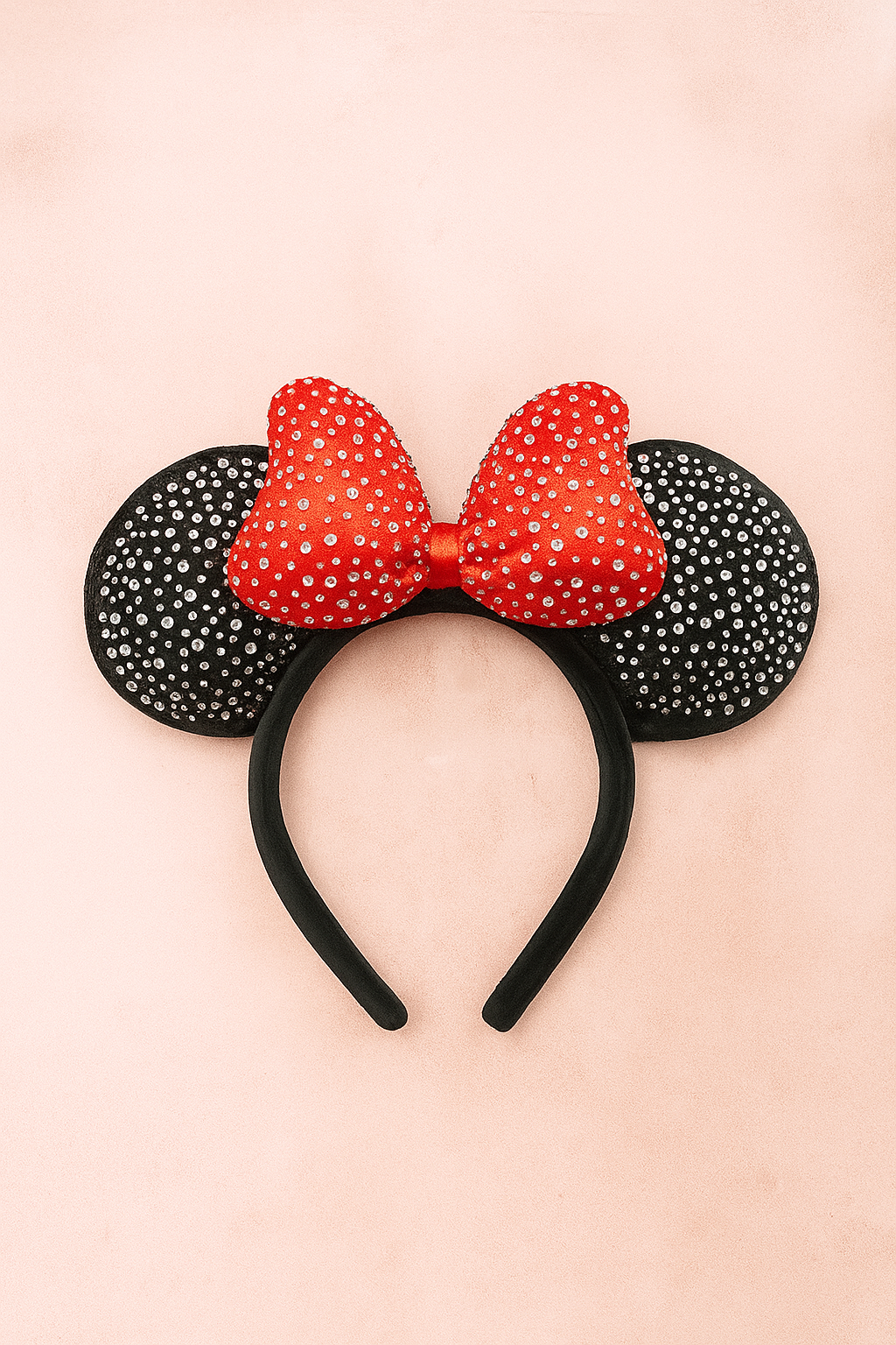 Rhinestone Mouse Ears Headband