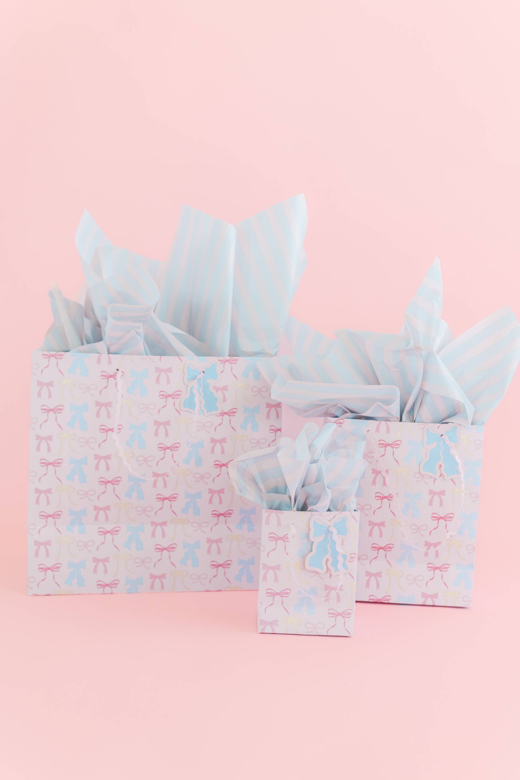 Pastel Bows Gift Bag