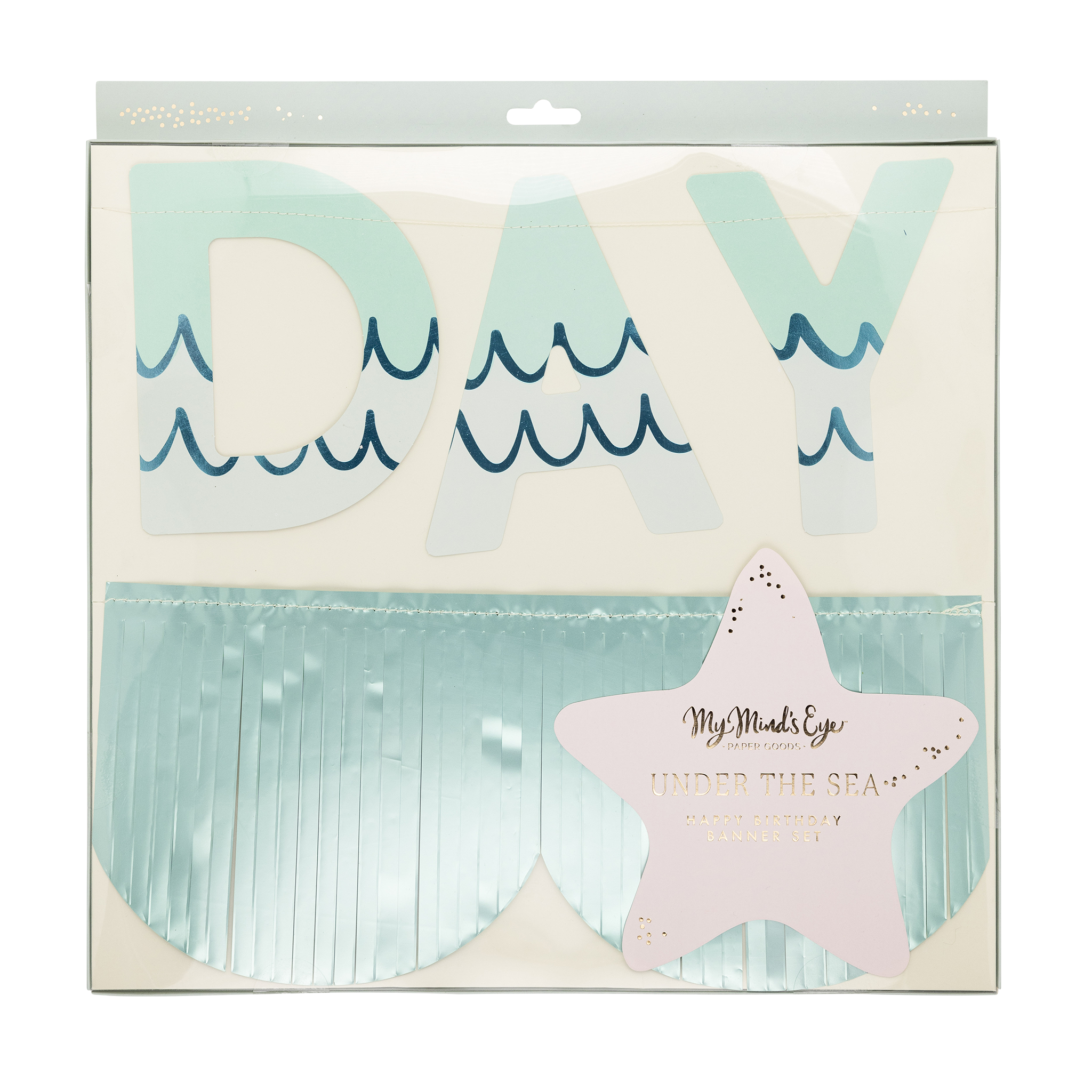 Under the Sea Birthday Jumbo Banner Set