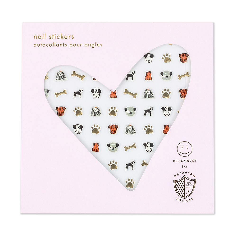 Bow Wow Nail Stickers - 1 PK