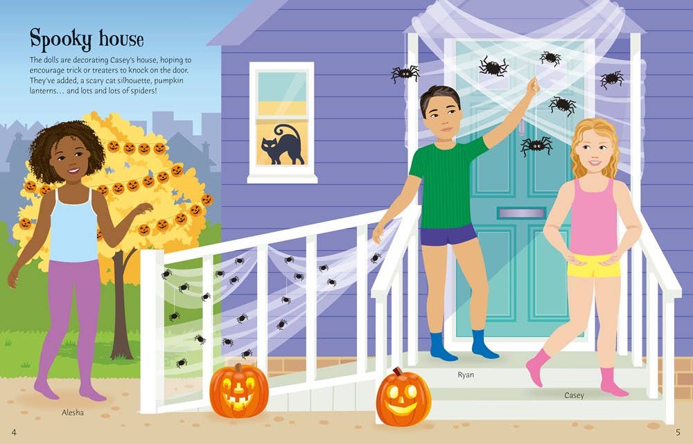 Sticker Dolly Dressing Trick Or Treat