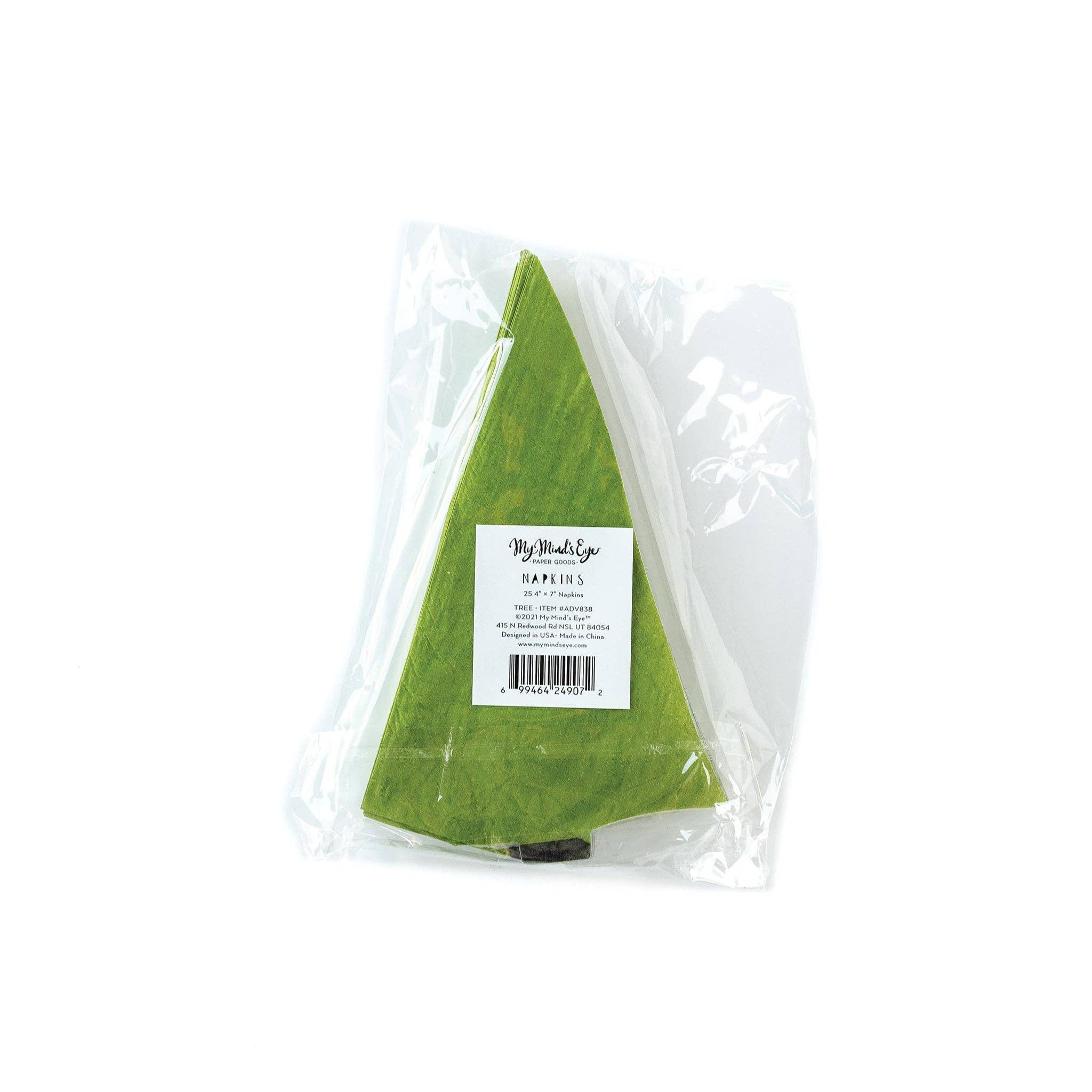 Adventure Tree Shaped Napkin - 24 PK