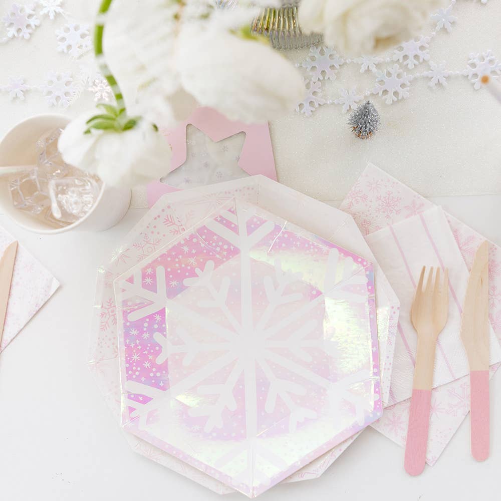 Frosted Dessert Plates - 8 PK