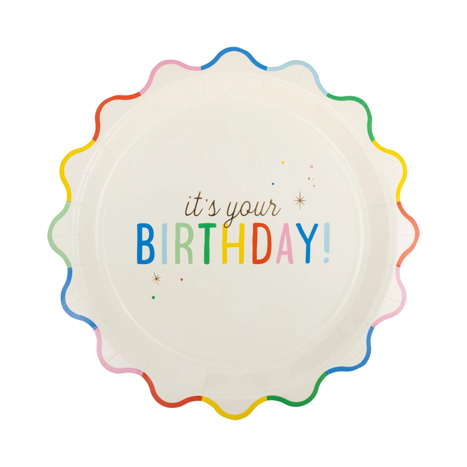 It's Your Birthday Plates - 8 PK