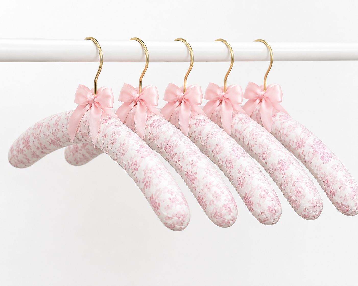 Fabric Clothing Hanger Set (Multiple Colors)