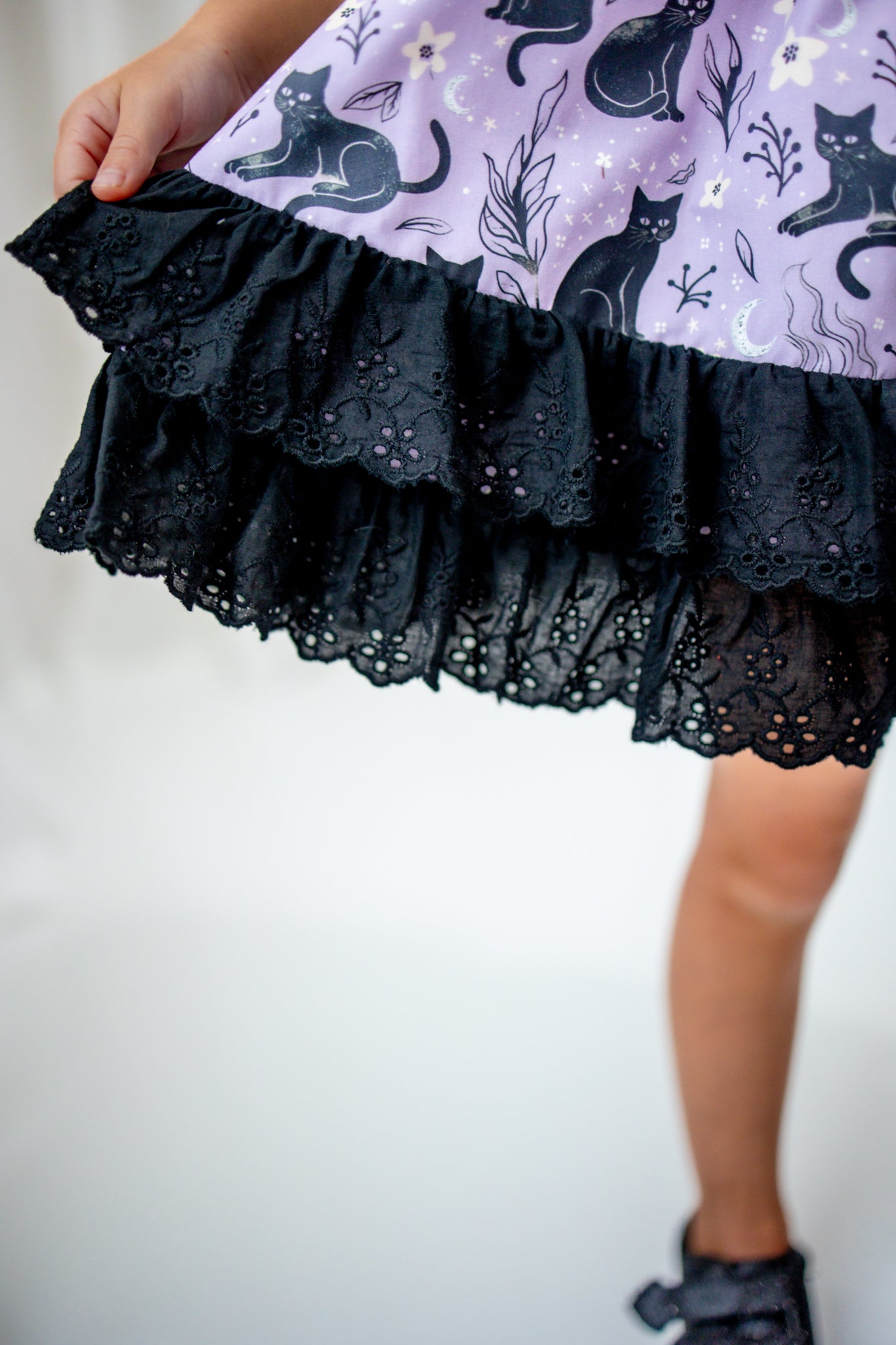 Sadie Dress - Mystic Meow
