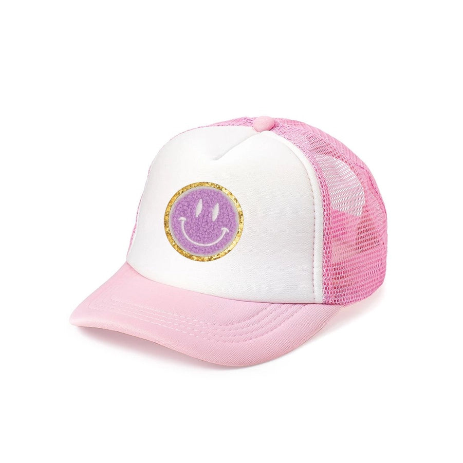 Sweet Wink Hat - Smiley Patch