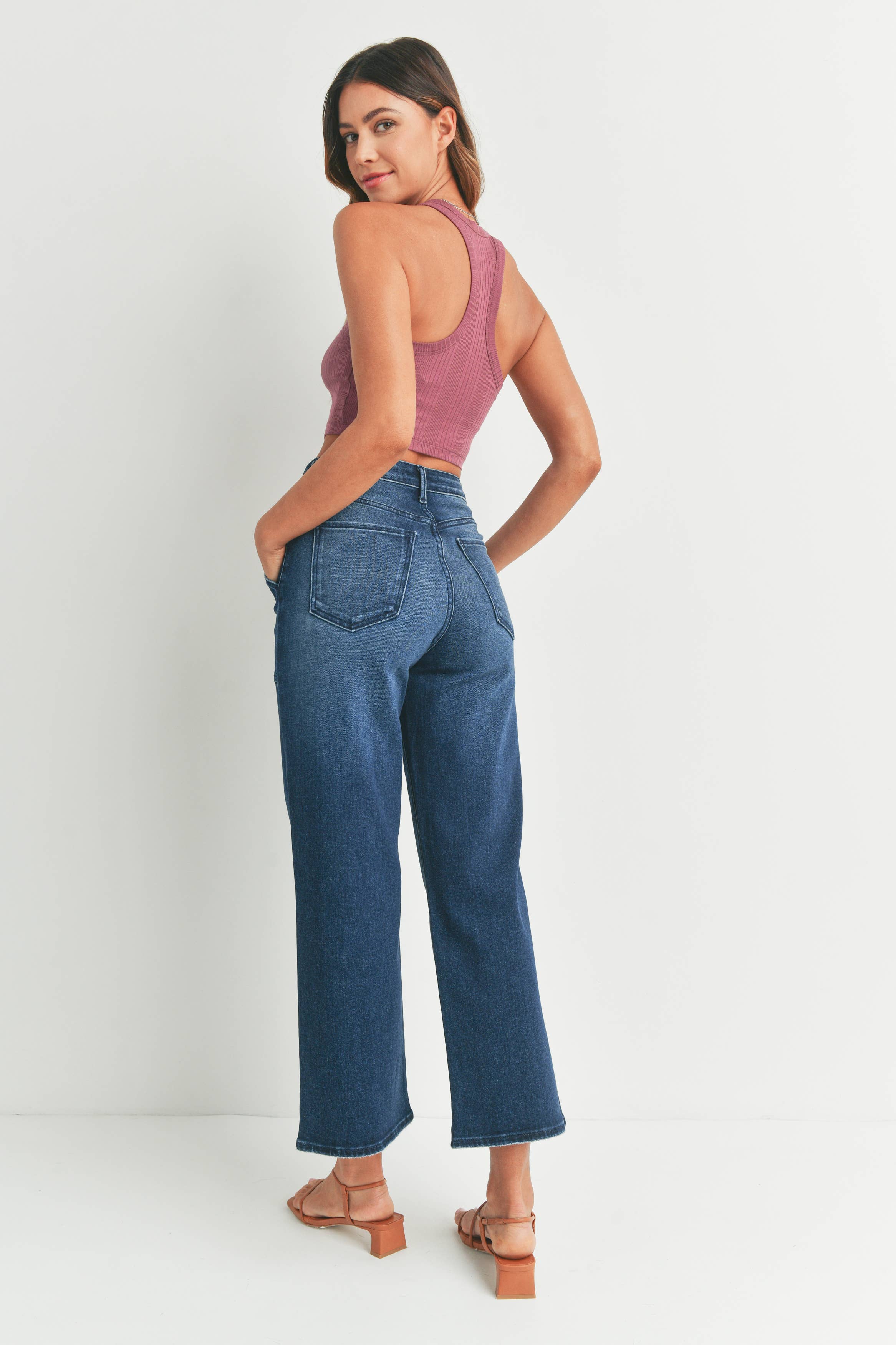 Cargo Pocket Wide Leg