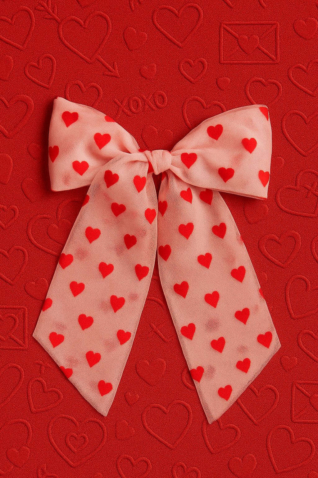 Tulle Hair Bow - Sweet Love