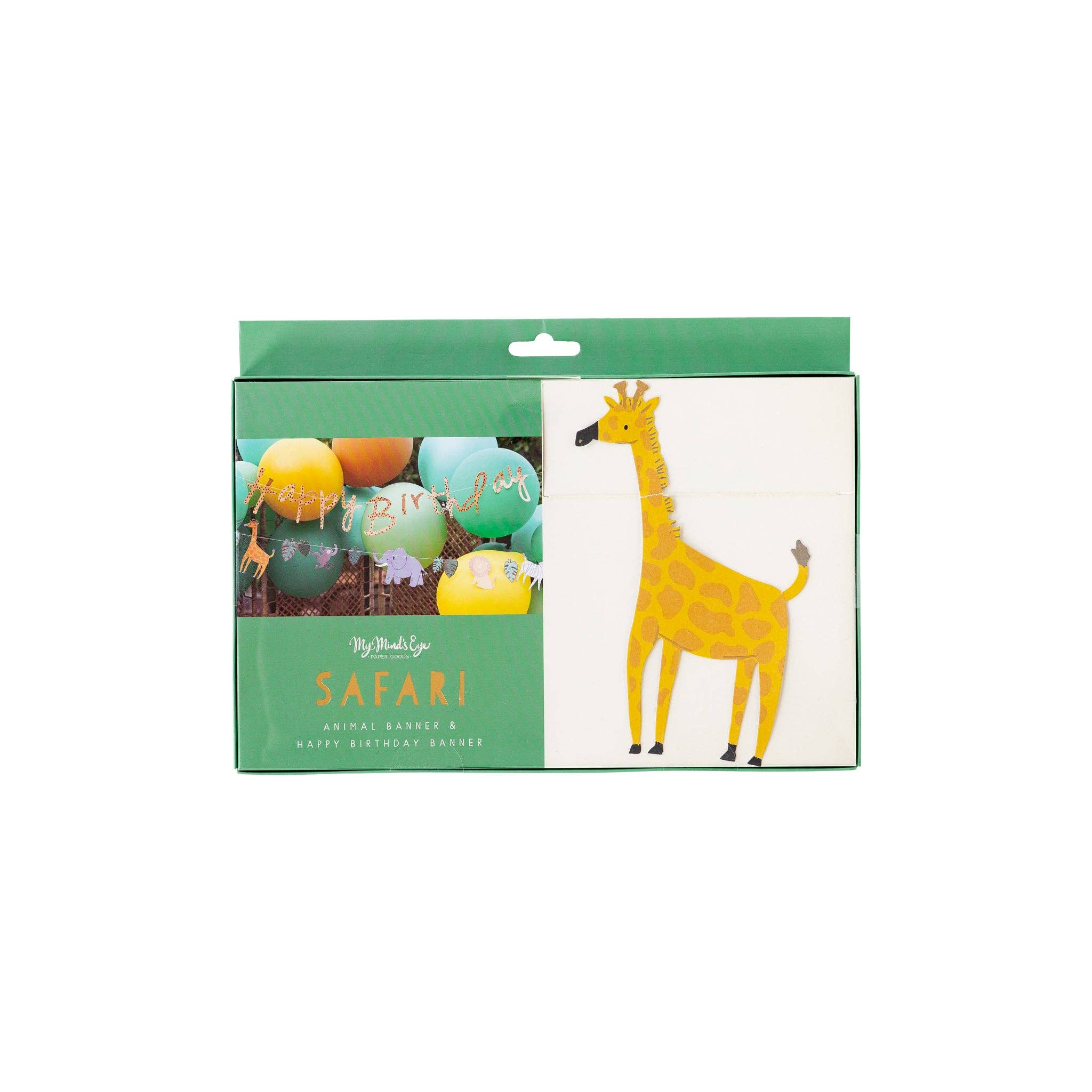 Safari Birthday Banner Set
