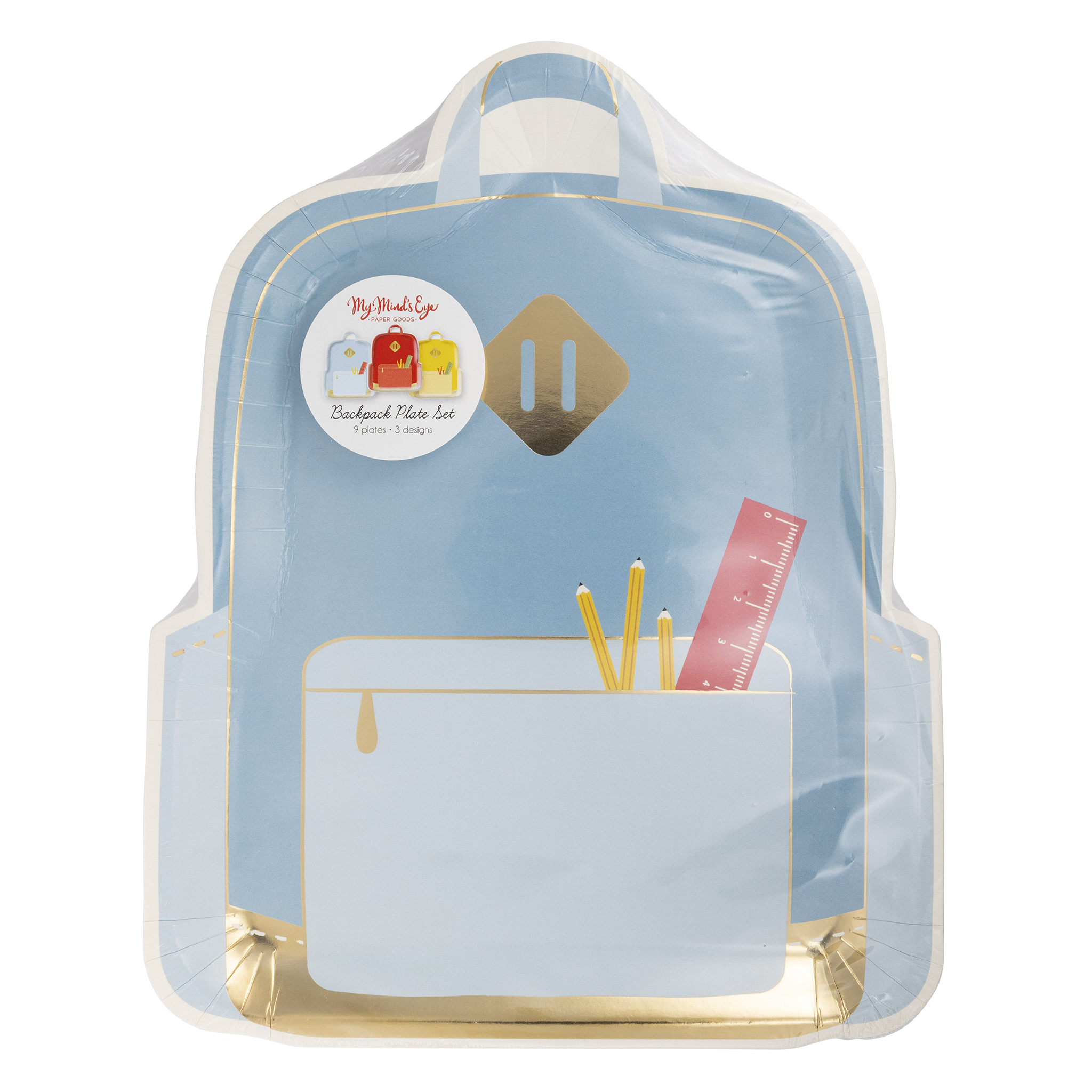 Backpack Plate Set - 9 PK