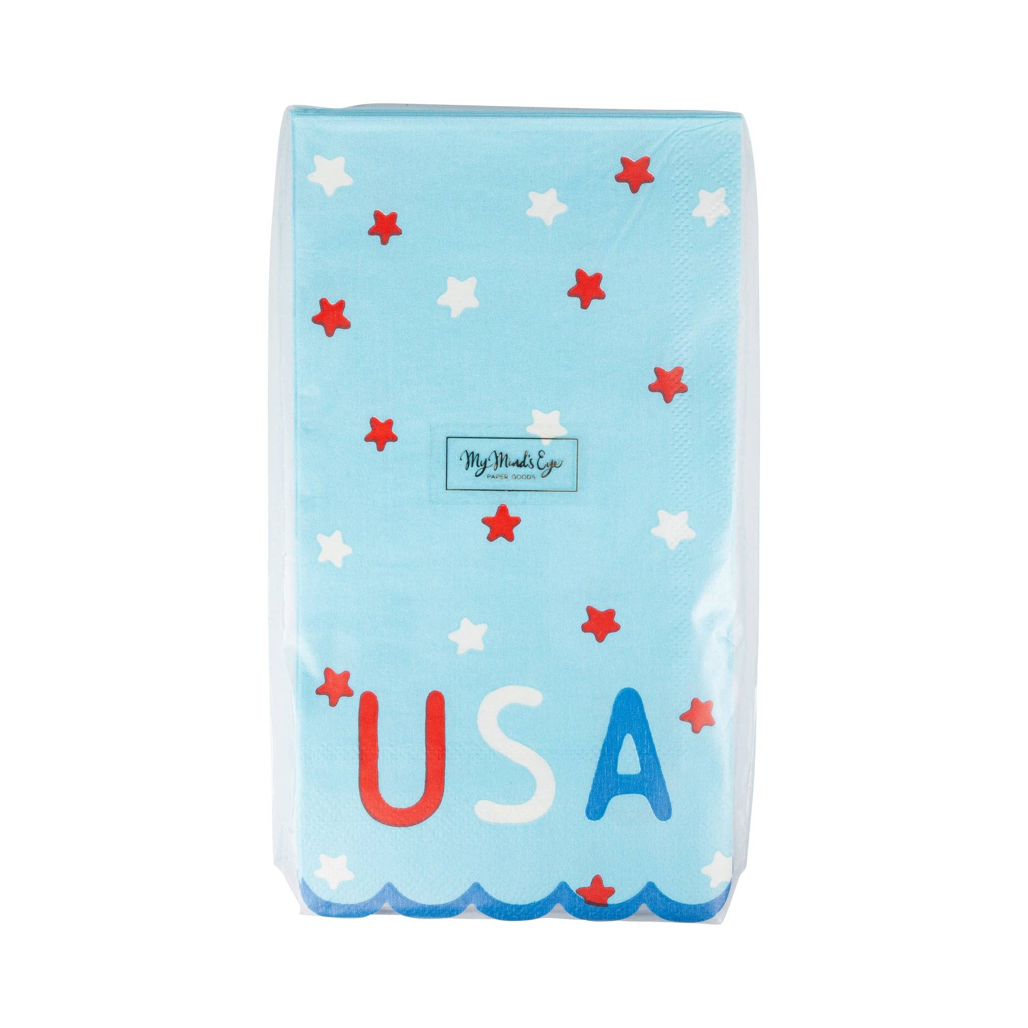 USA Stars Napkin - 24 PK