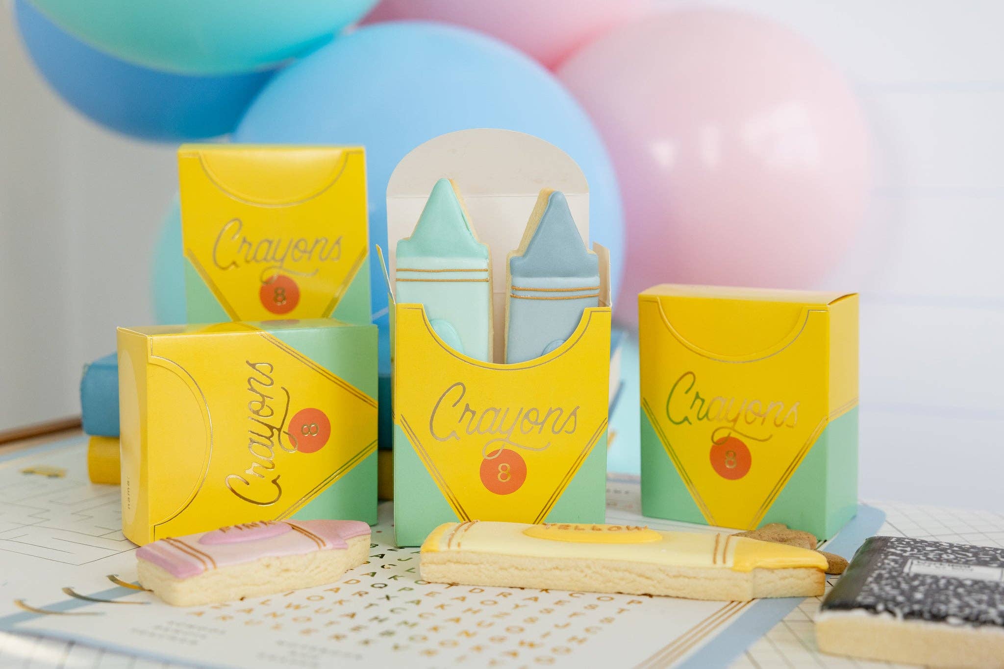 Crayon Treat Boxes - 6 PK