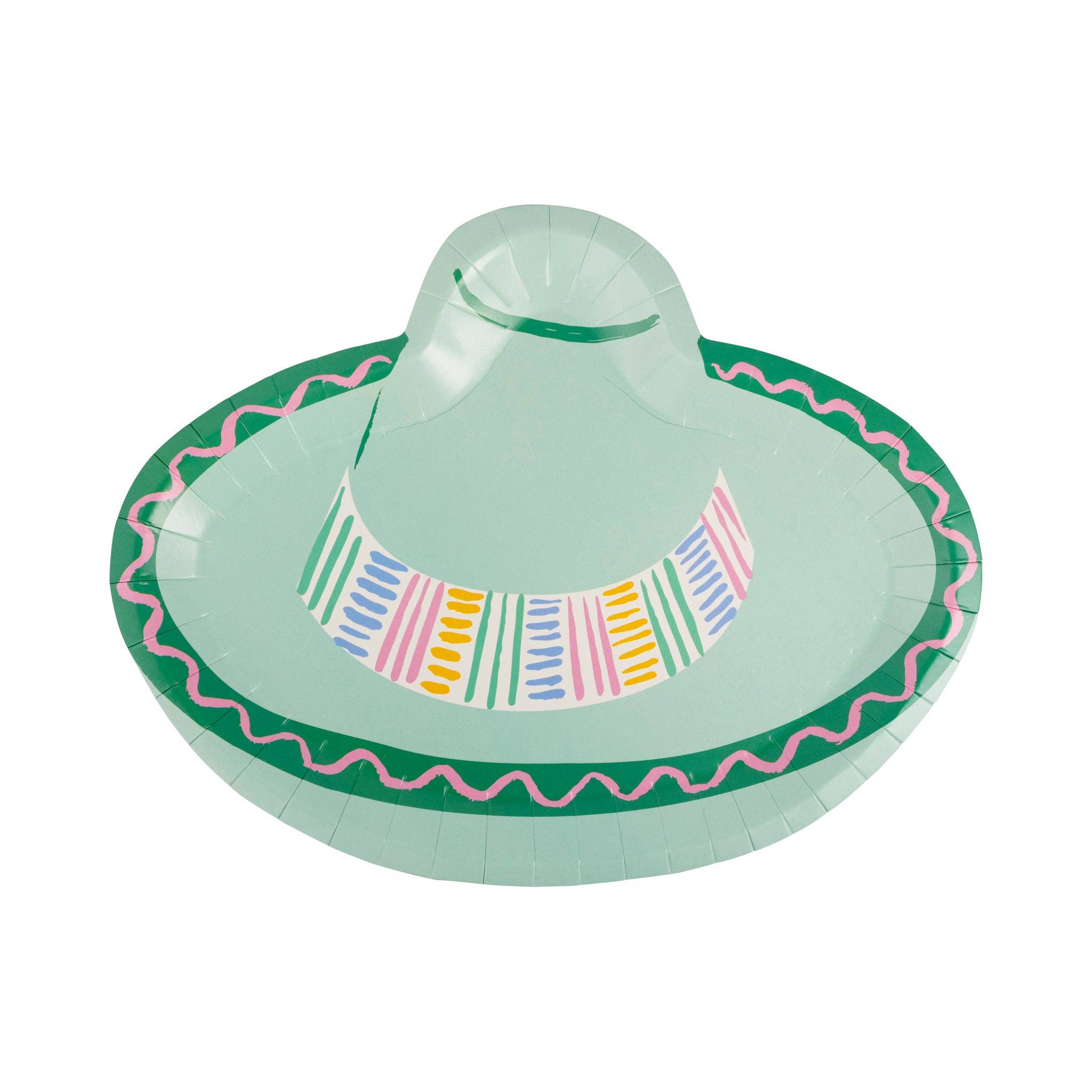 Fiesta Sombrero Plate - 8 PK