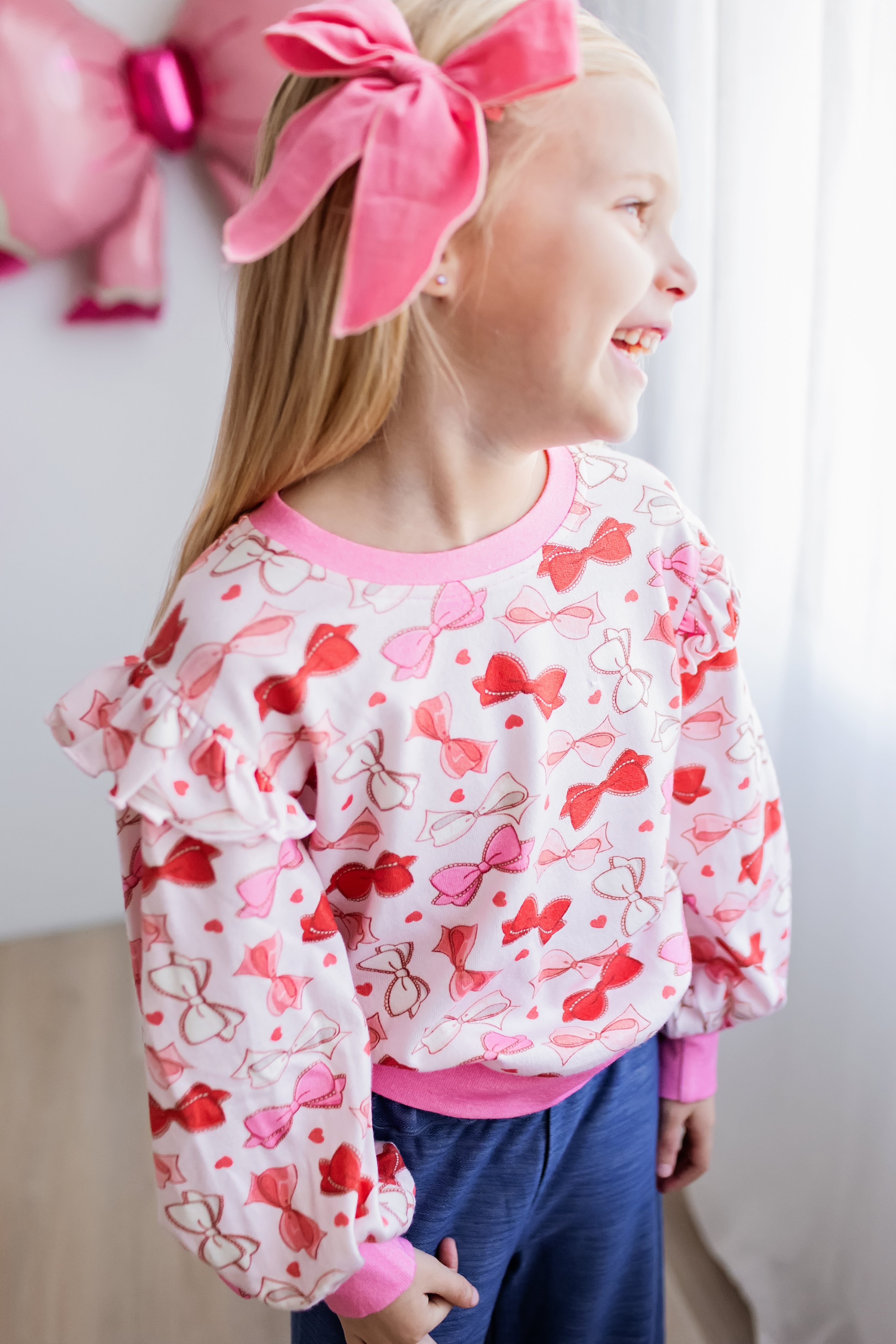 Opal Puff Sleeve Sweater - Lovers Knot