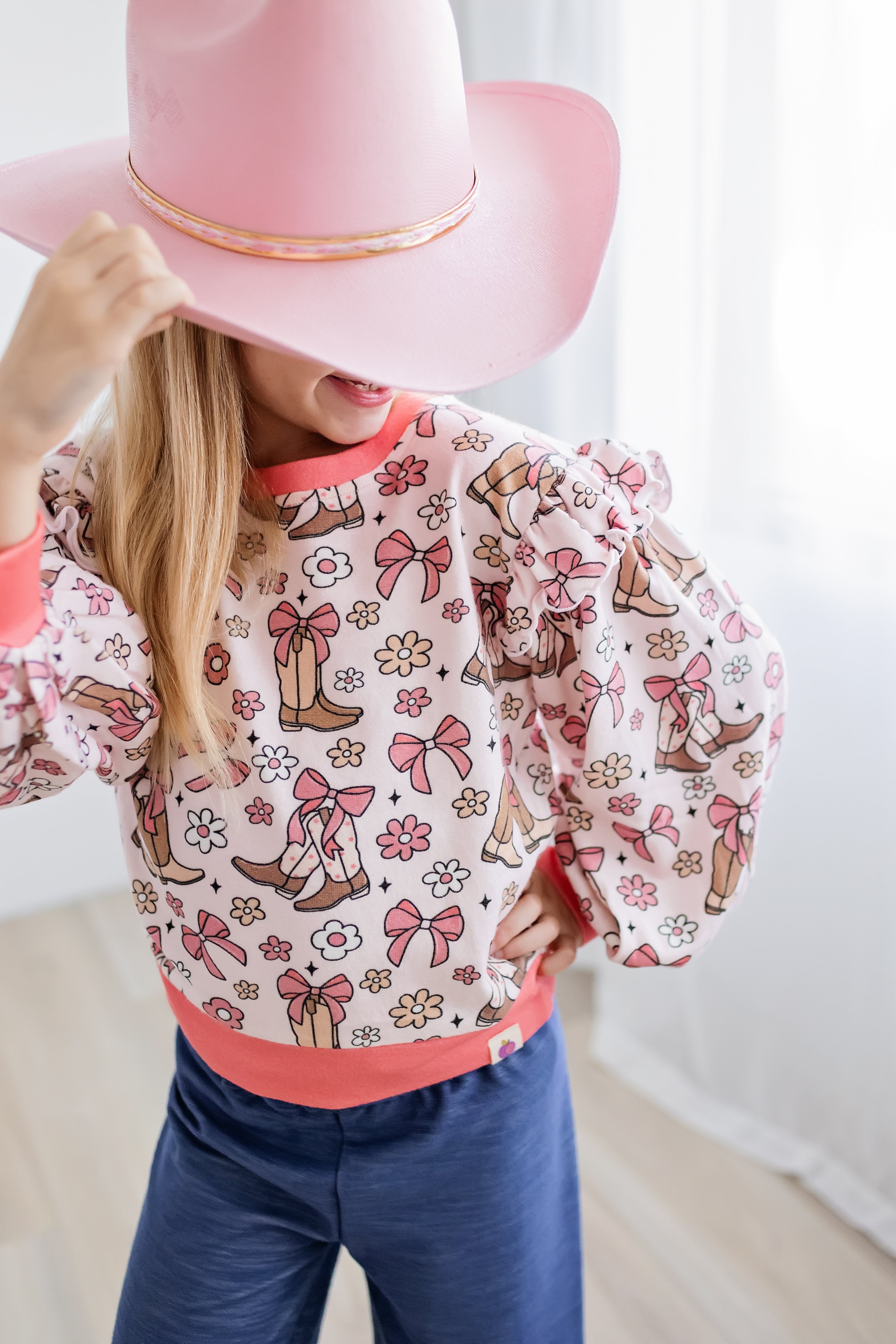 Opal Puff Sleeve Sweater - Boots & Blossoms