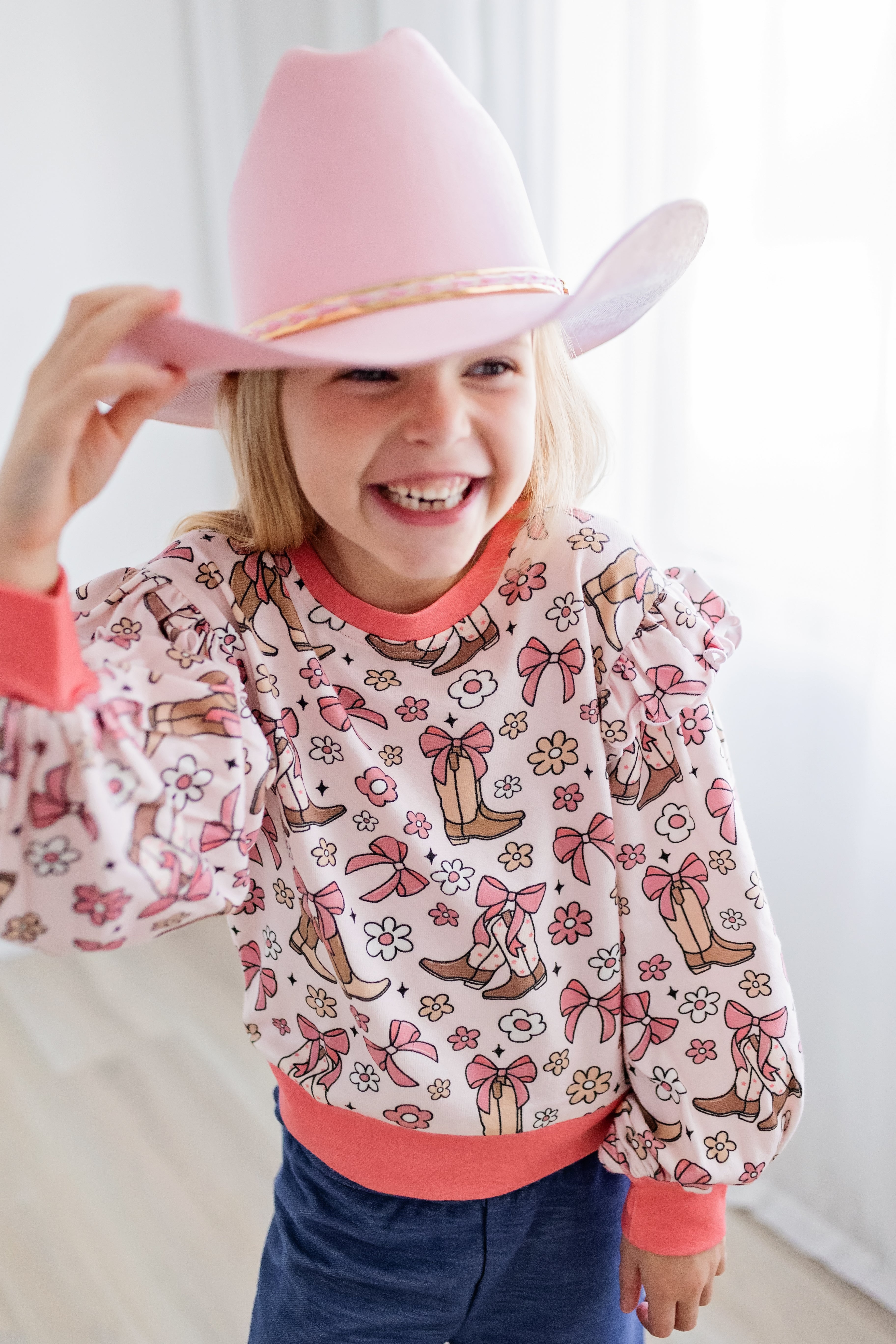 Opal Puff Sleeve Sweater - Boots & Blossoms