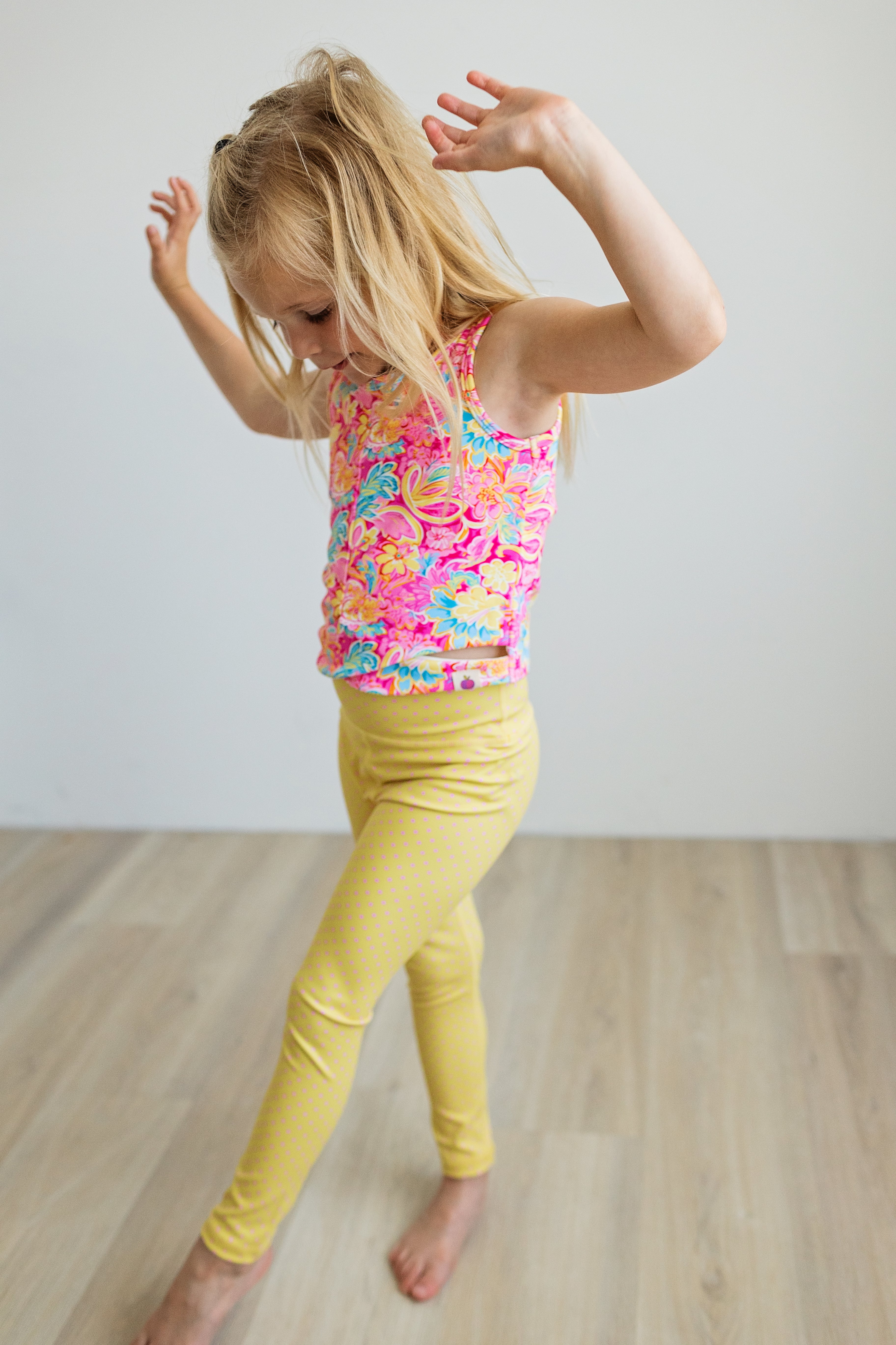 Active Leggings - Hula Pink (Runs Small)