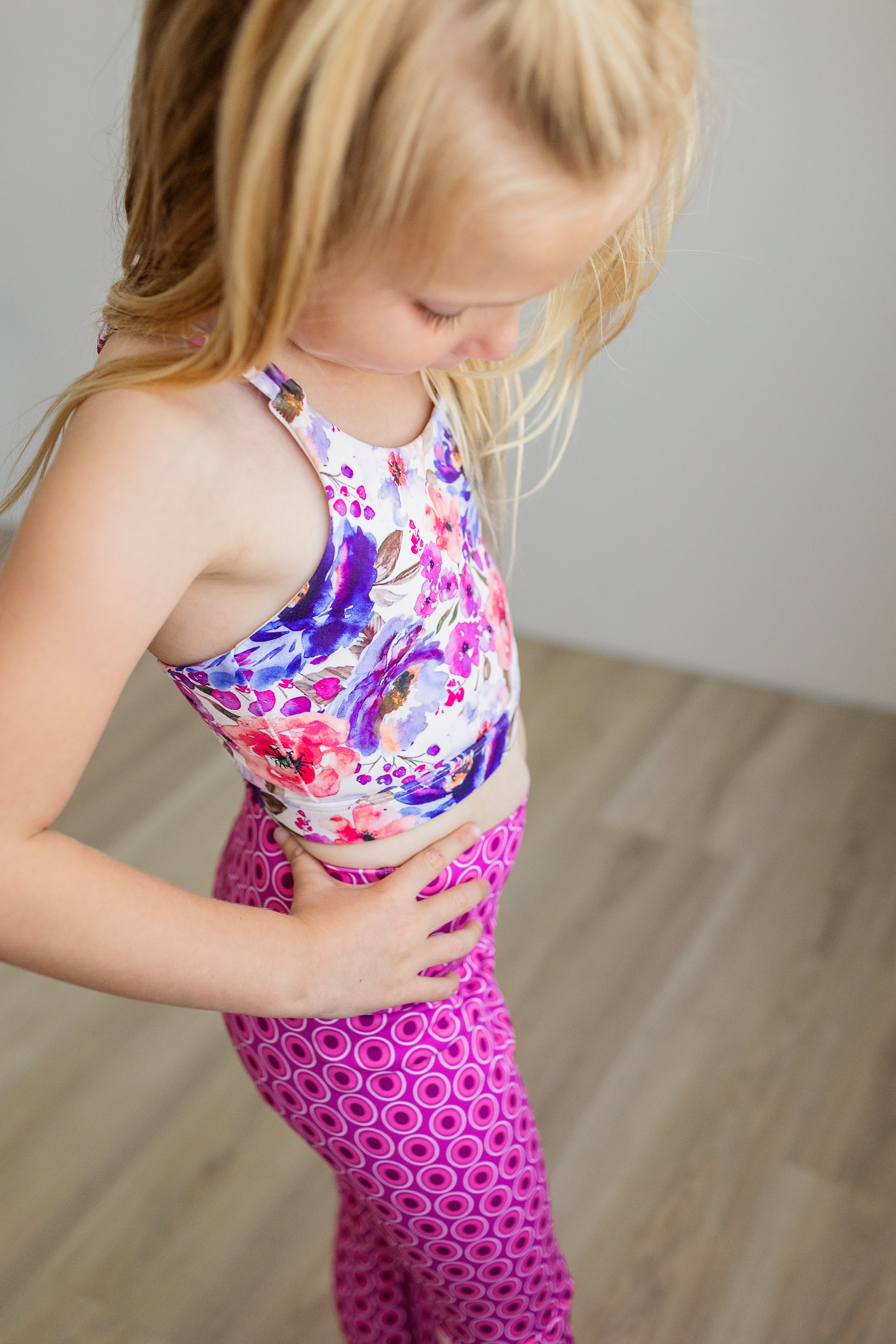 Active Crop Top - Razzle Dazzle (Runs Small)