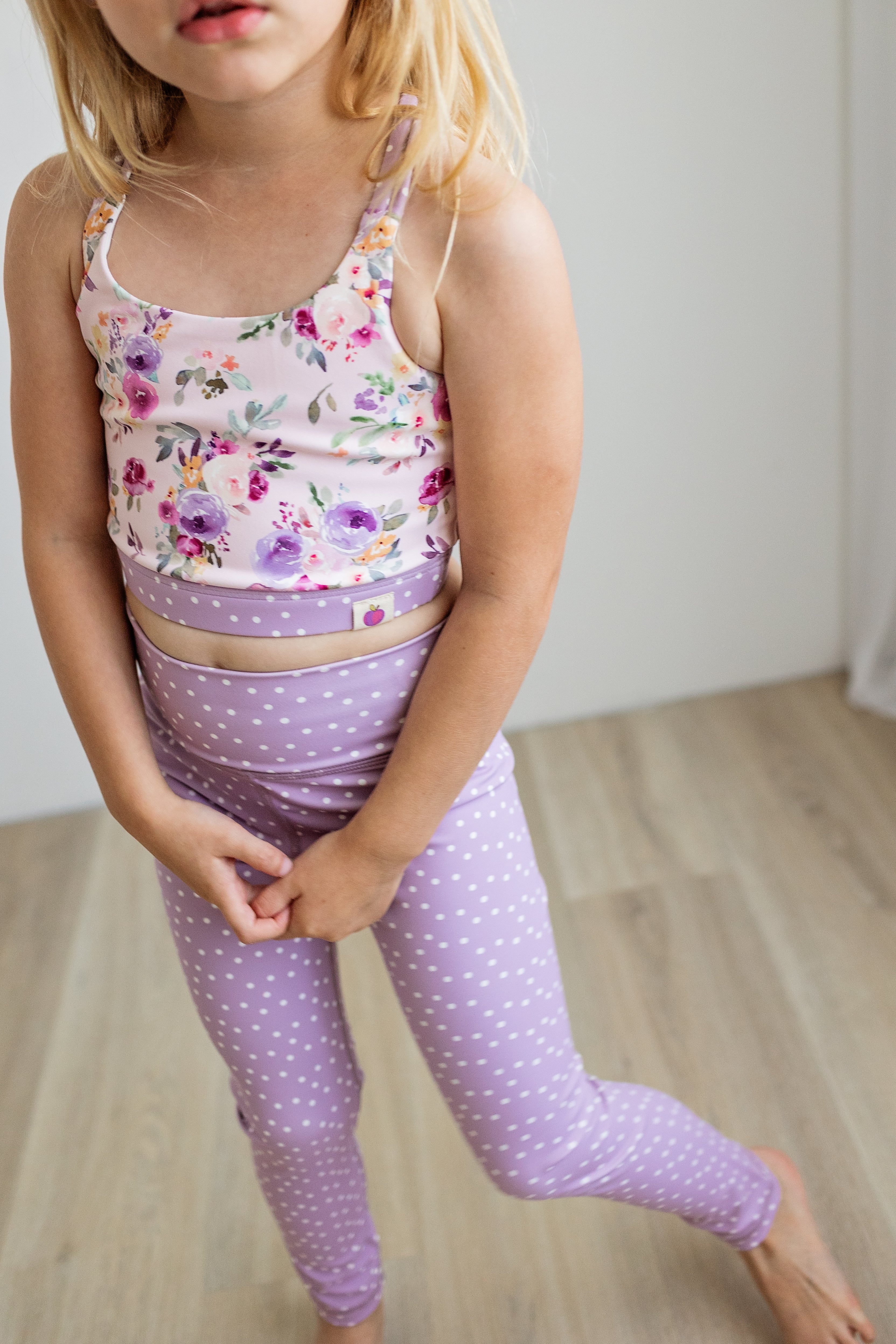 Active Crop Top - Violet Breeze (Runs Small)