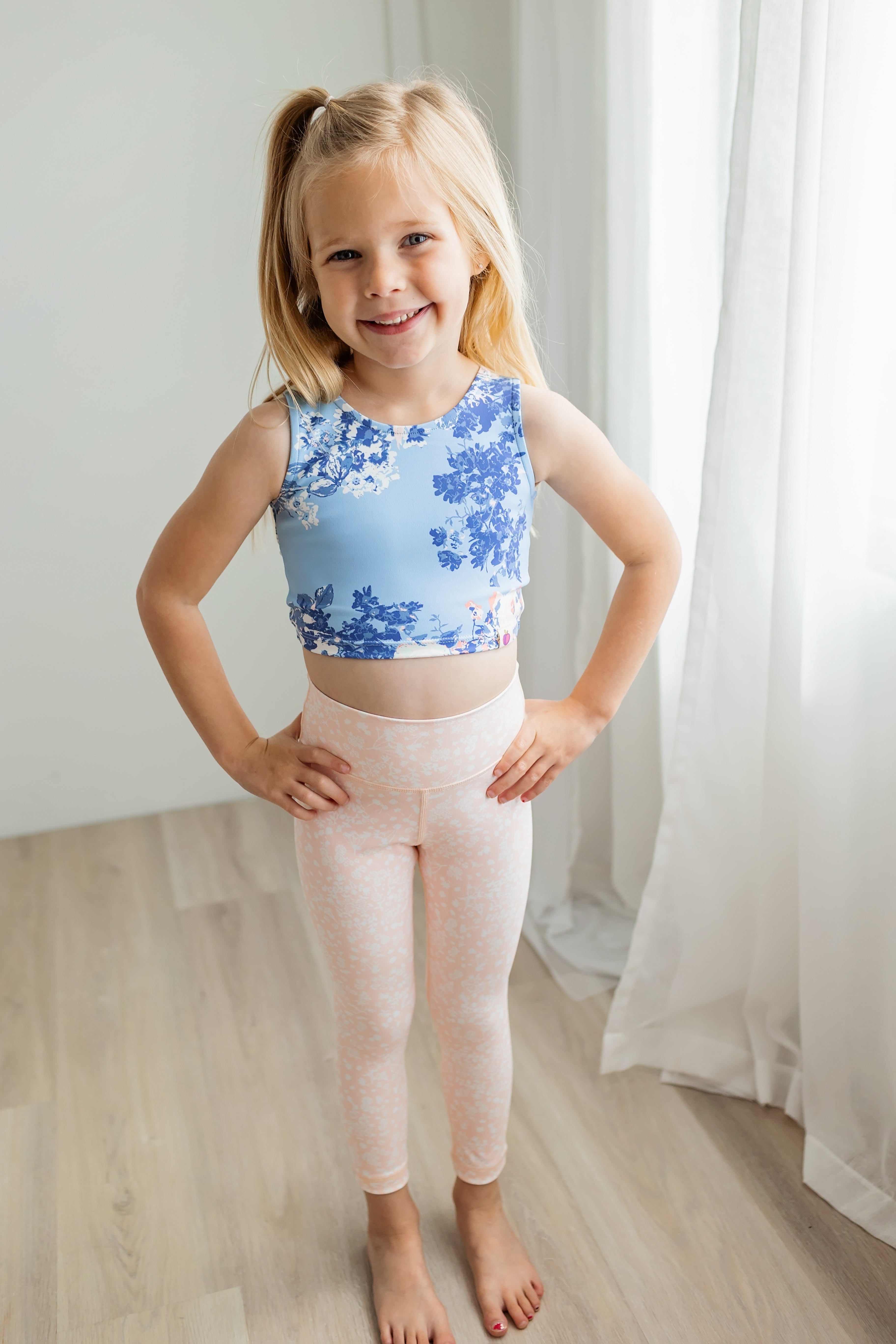 Active Leggings - Blue Moon (Runs Small)
