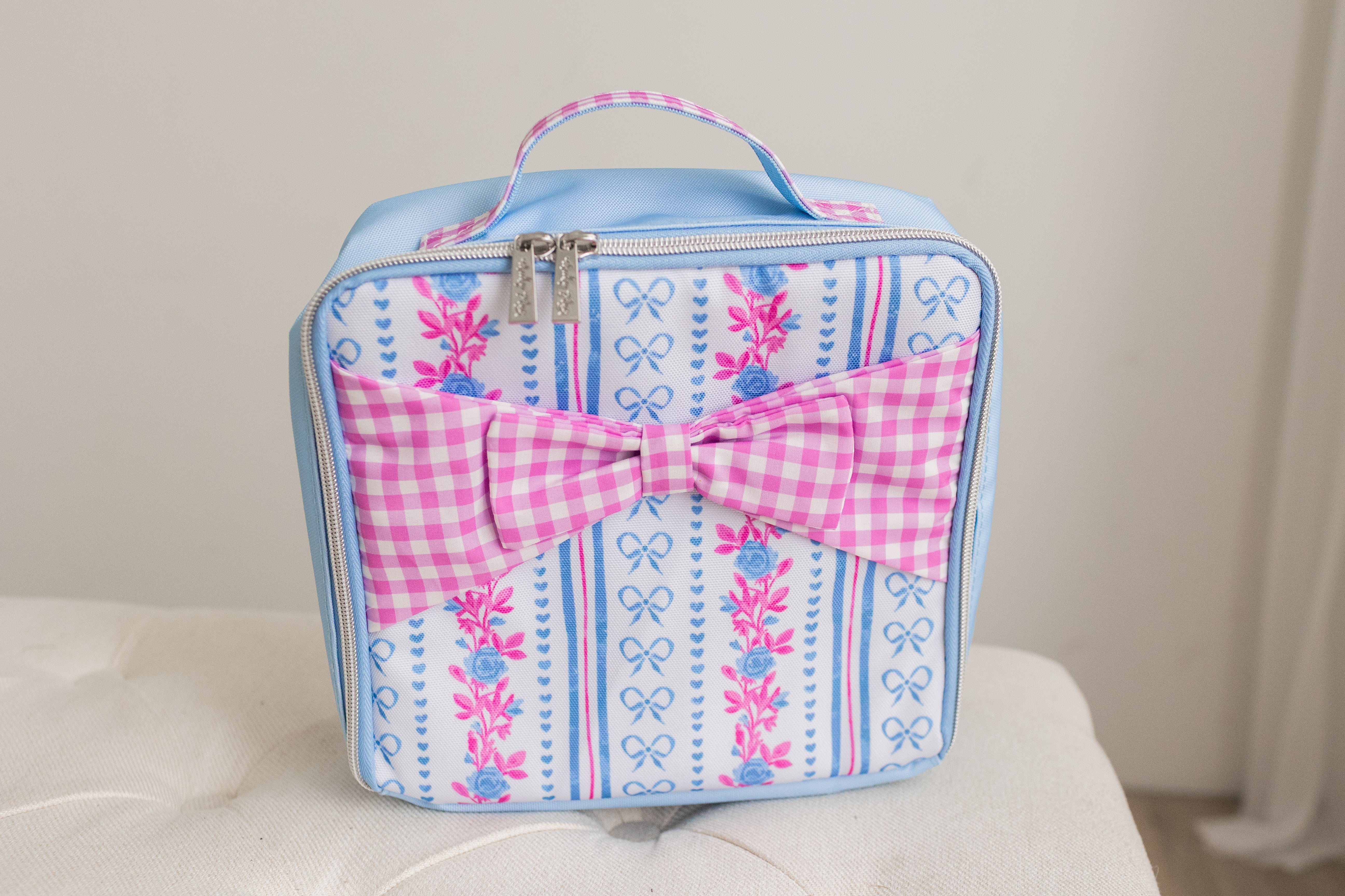 Bree Lunchbox - Rosé Ribbon Luxe
