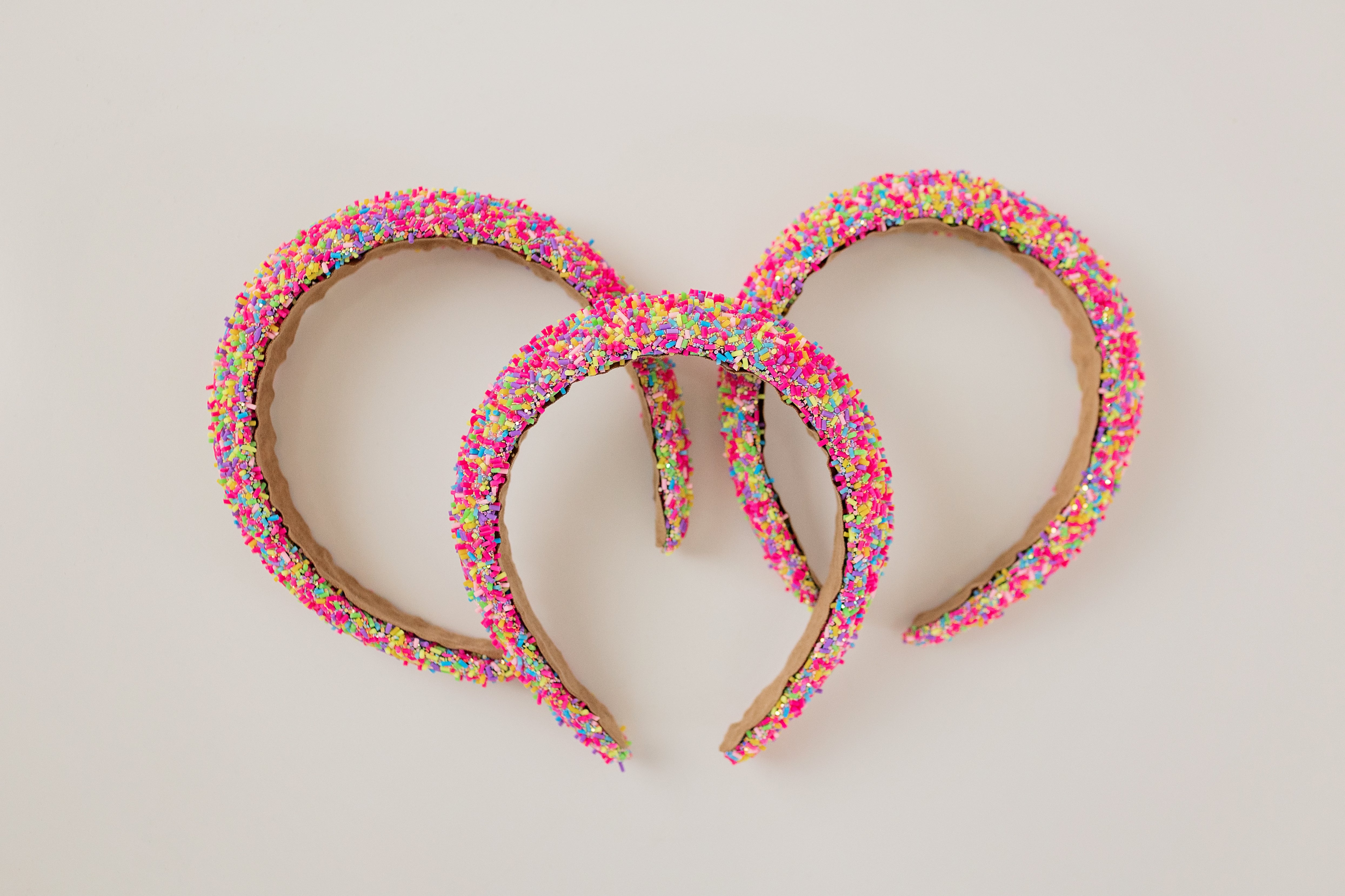 Beaded Headband - Pink Sprinkles