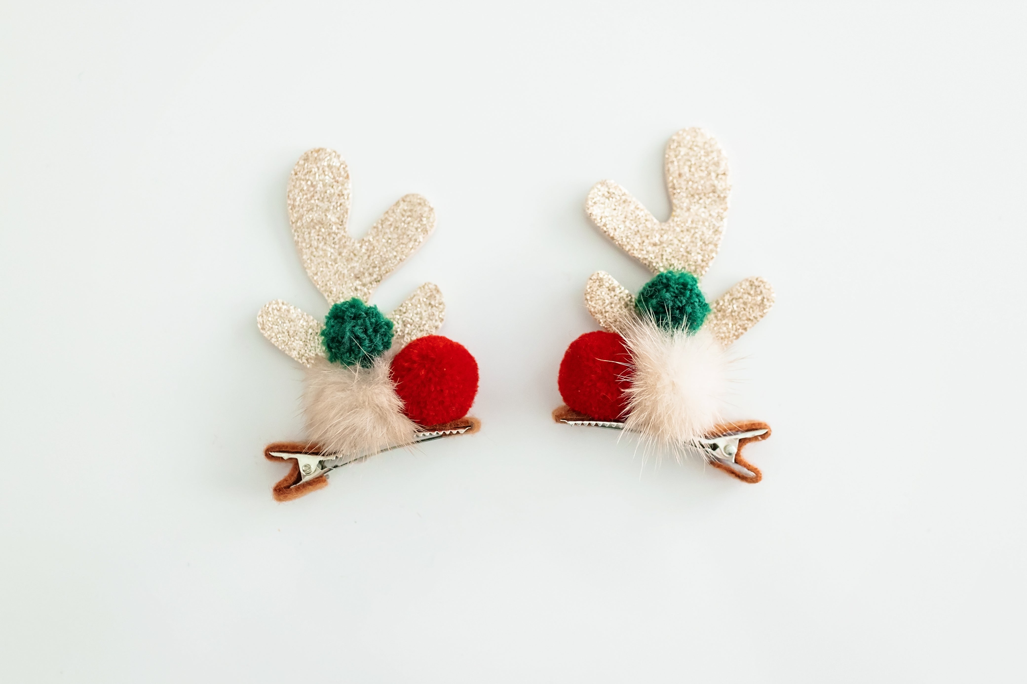 Hair Clip - Festive Fawn