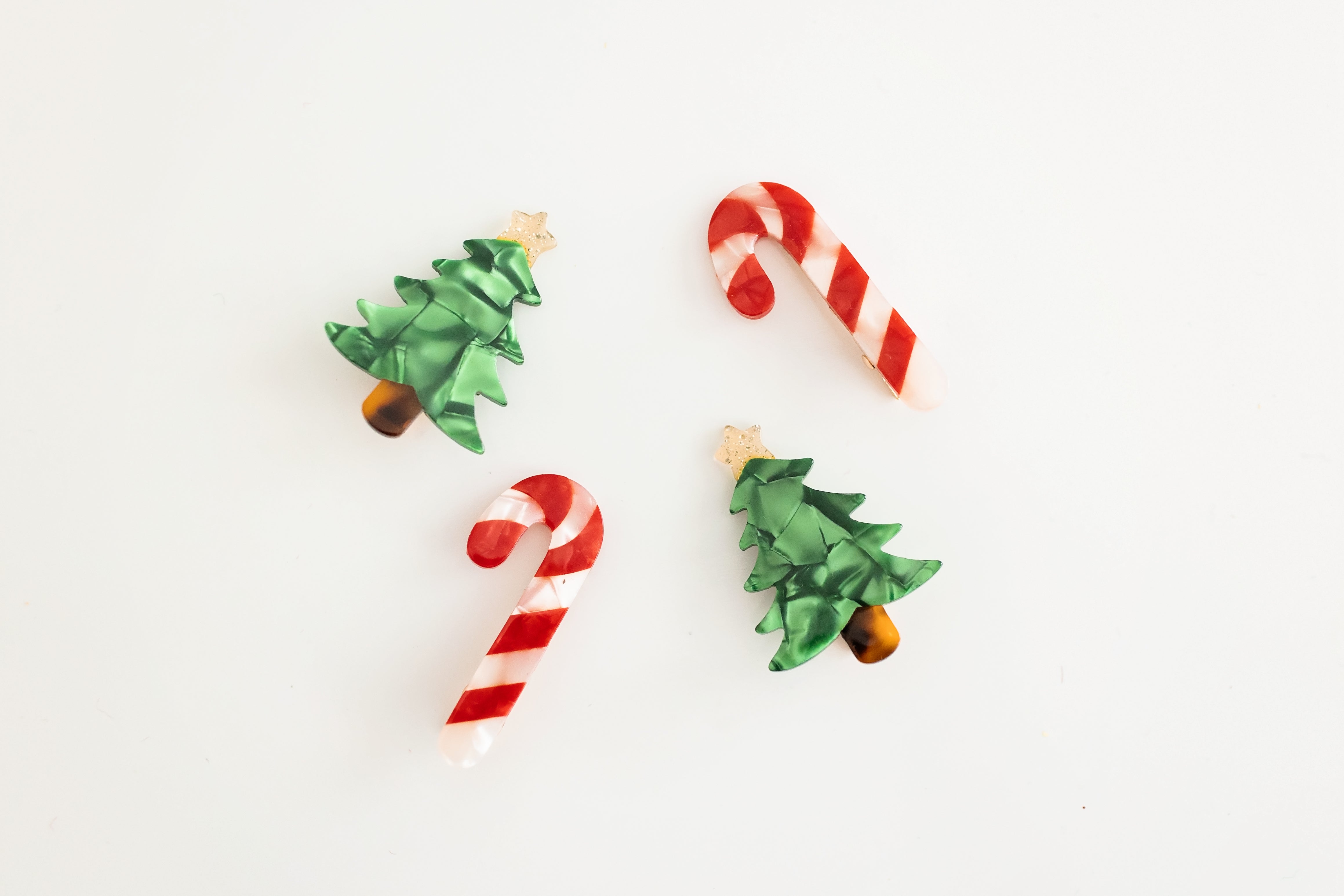 Hair Clip Set - Yuletide Glam