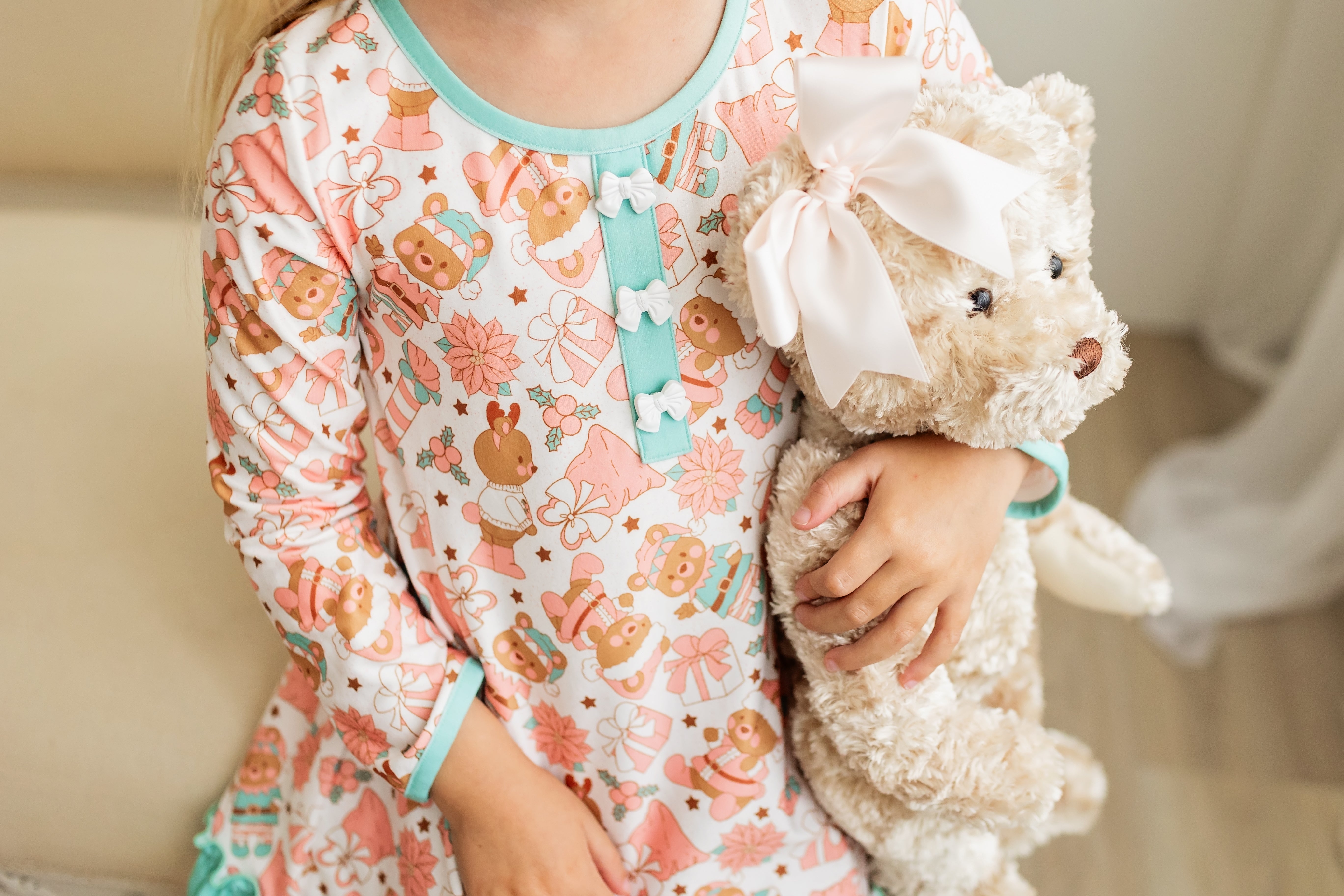 Loungewear Gown - Santa's Little Helper