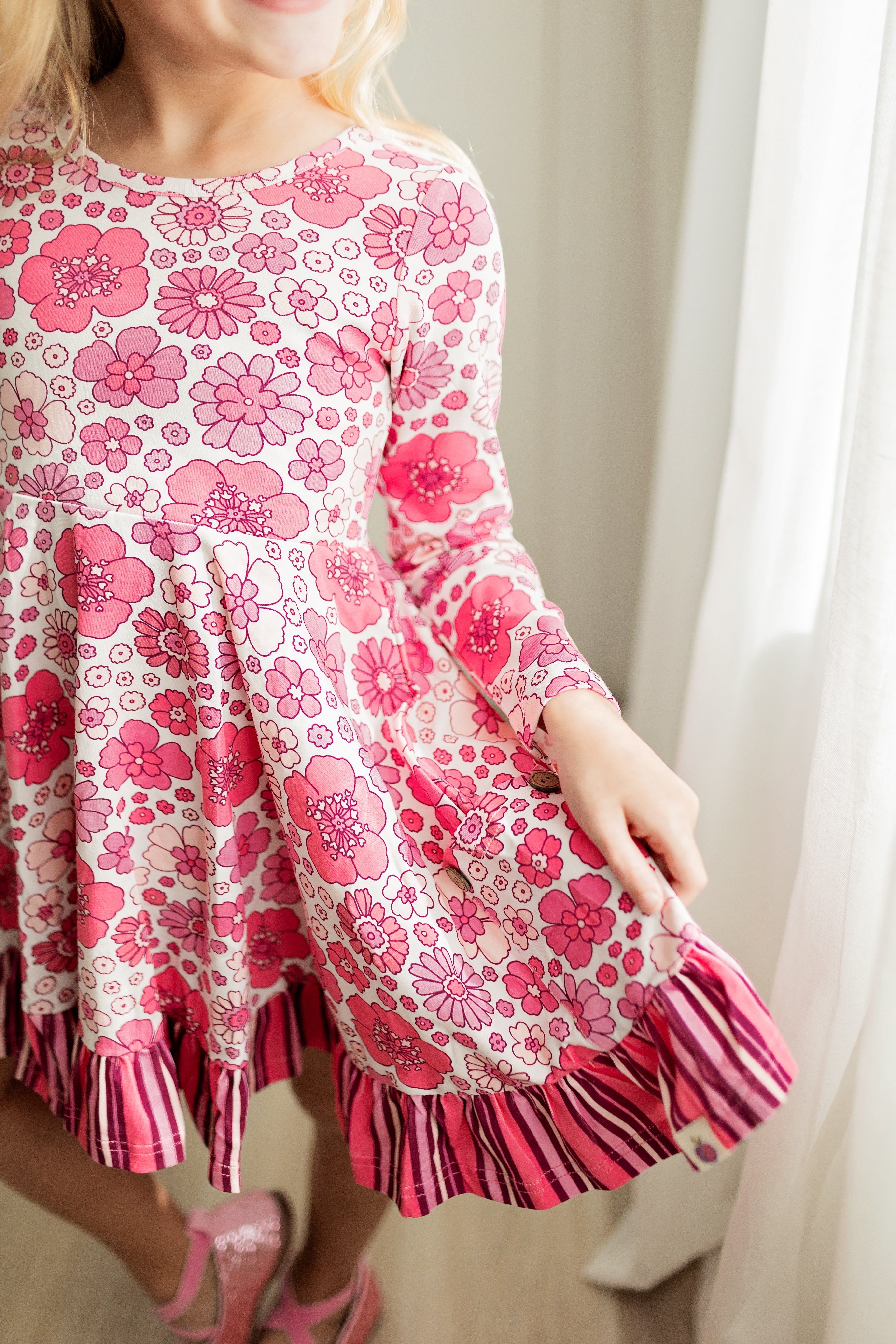 Elara Knit Dress - Blossoms & Bliss