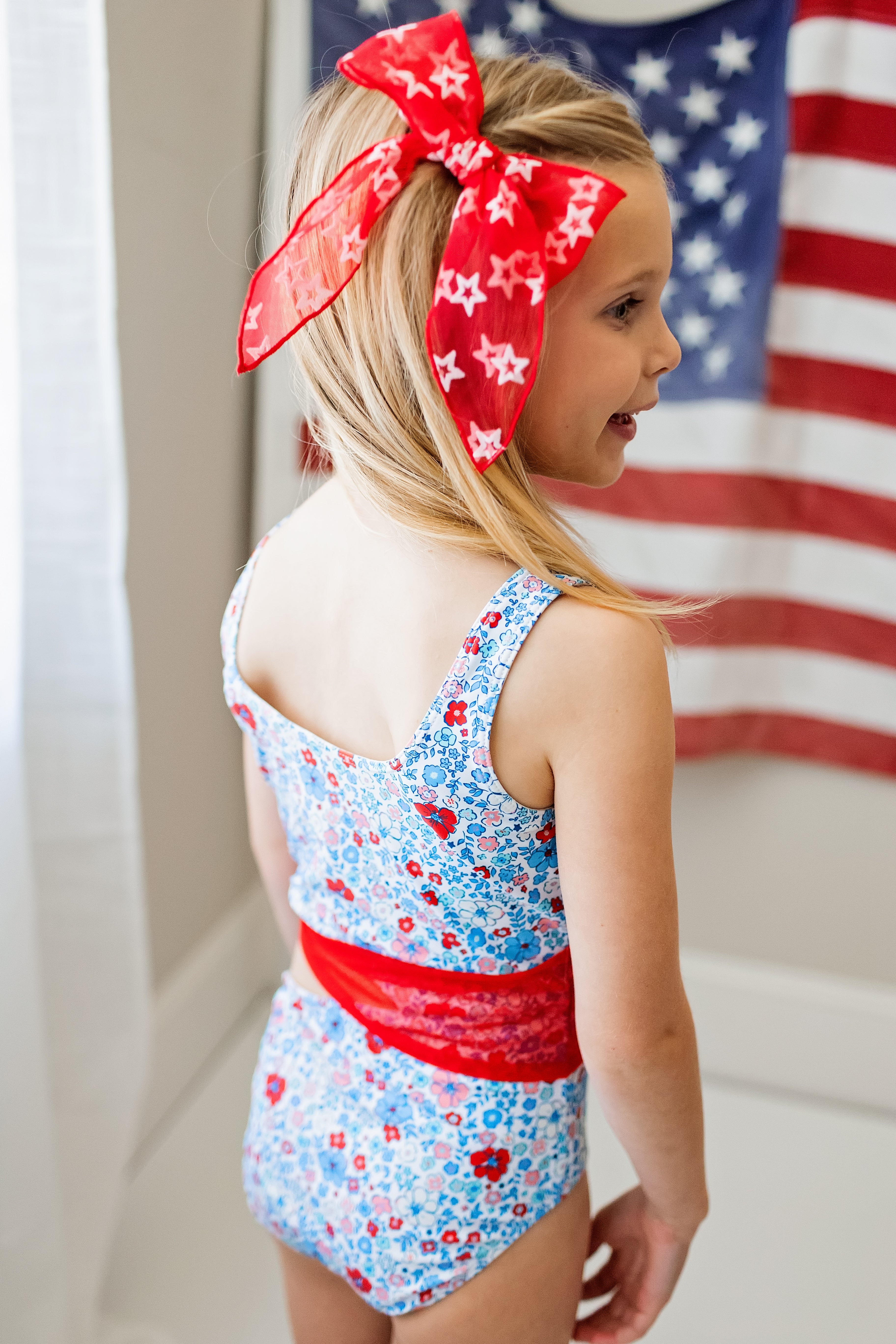Reese Swimsuit - American Blossom