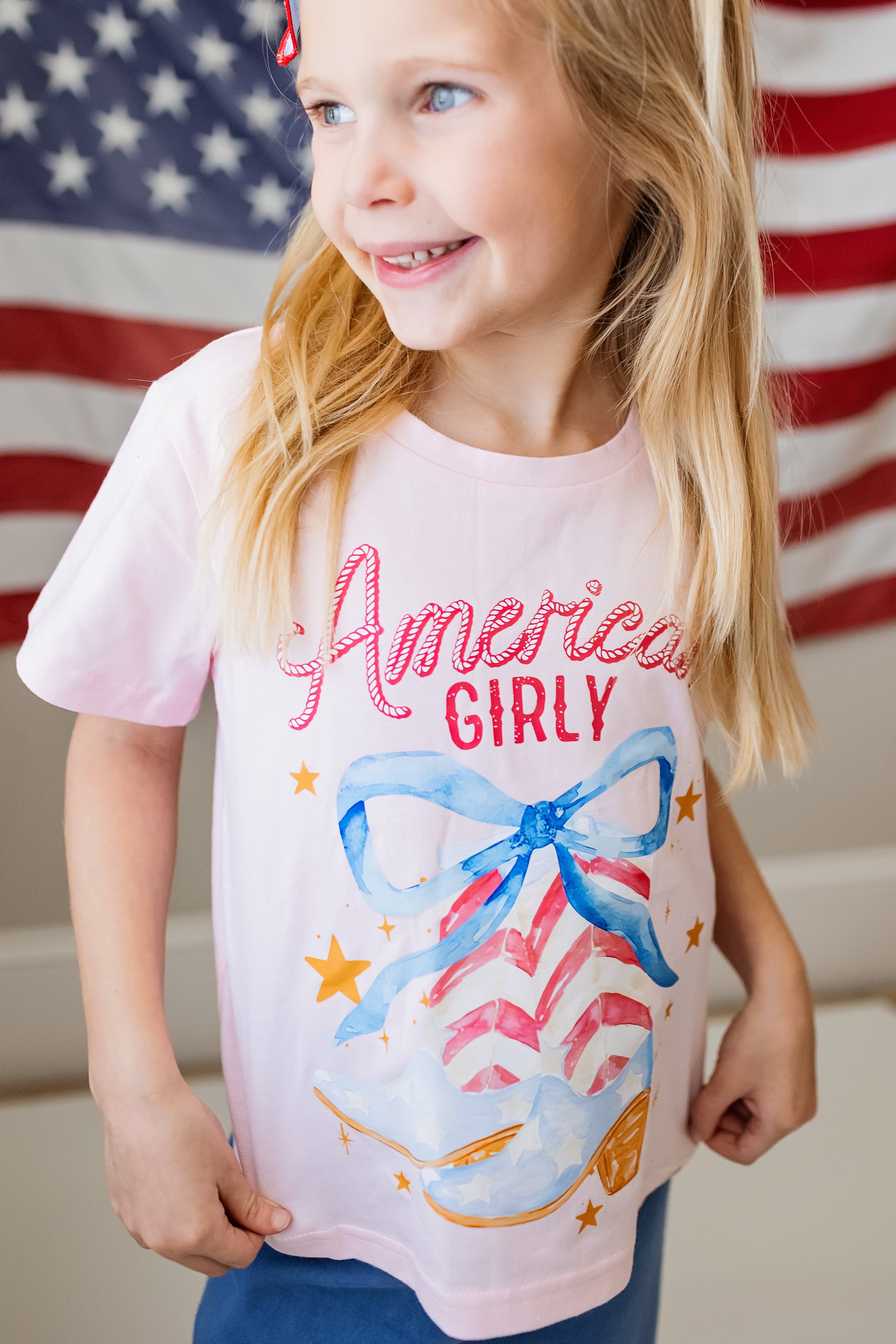 Graphic Tee - American Girly (Pre-Order)