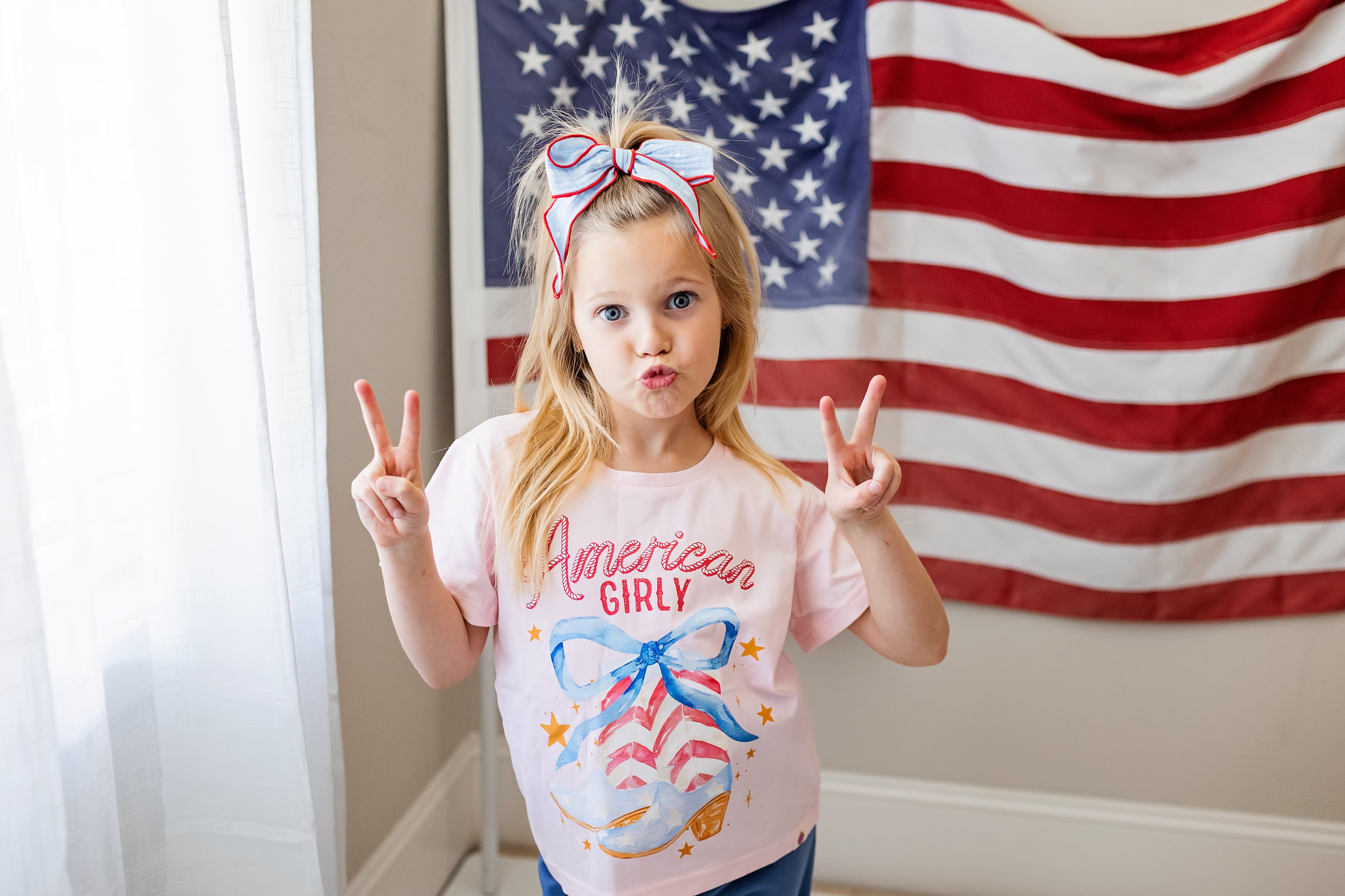 Graphic Tee - American Girly