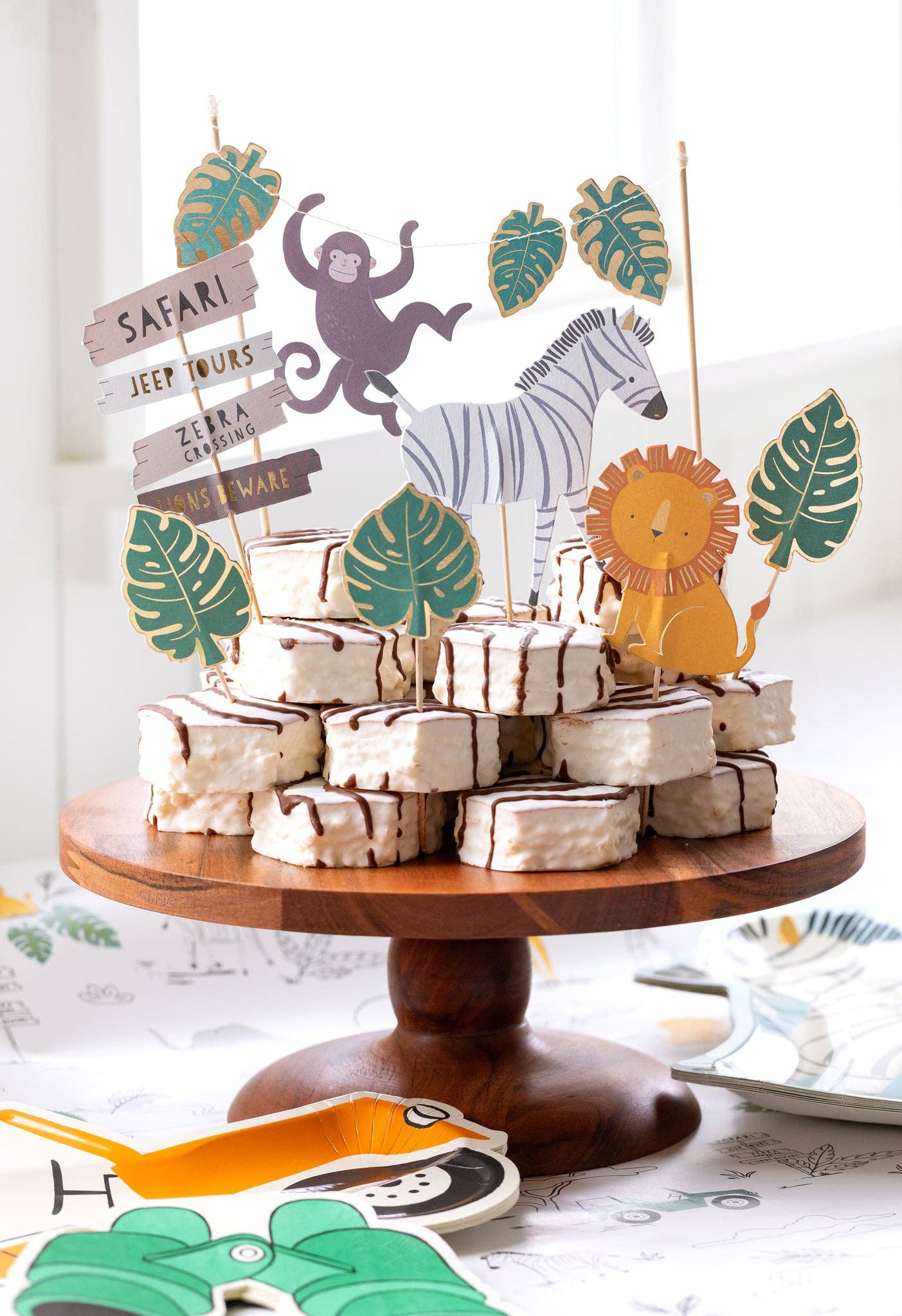 Safari Cake Topper Set – Cheeky Plum
