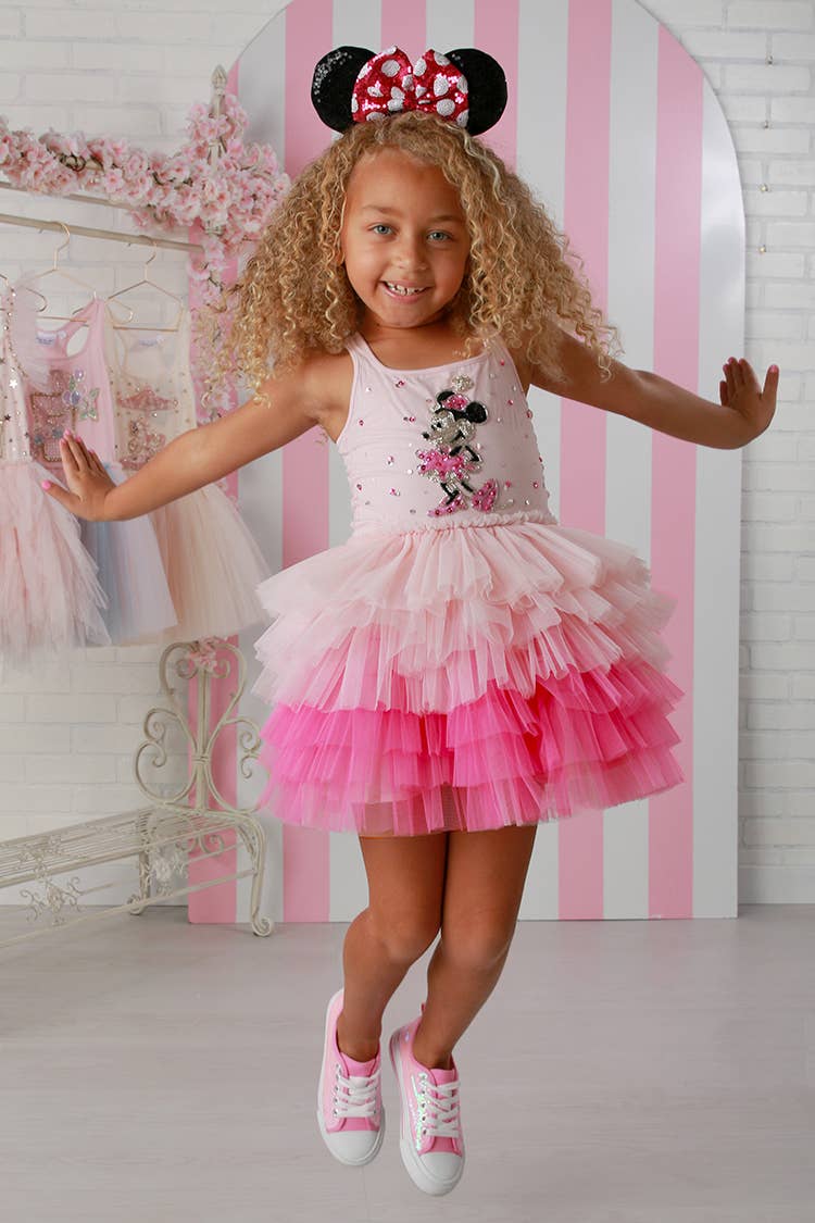 Beaded Tutu Dress - Minnie