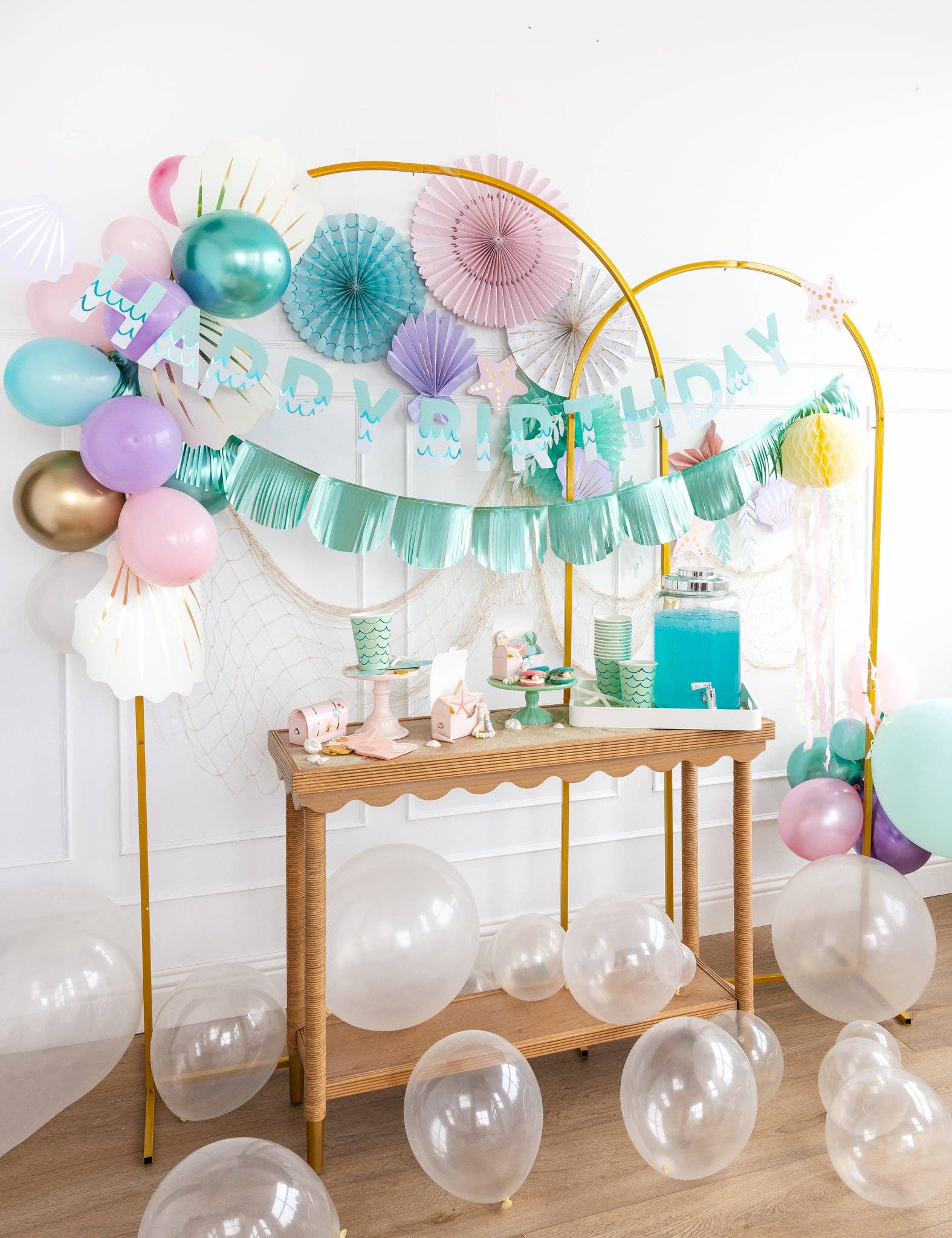 Under the Sea Birthday Jumbo Banner Set
