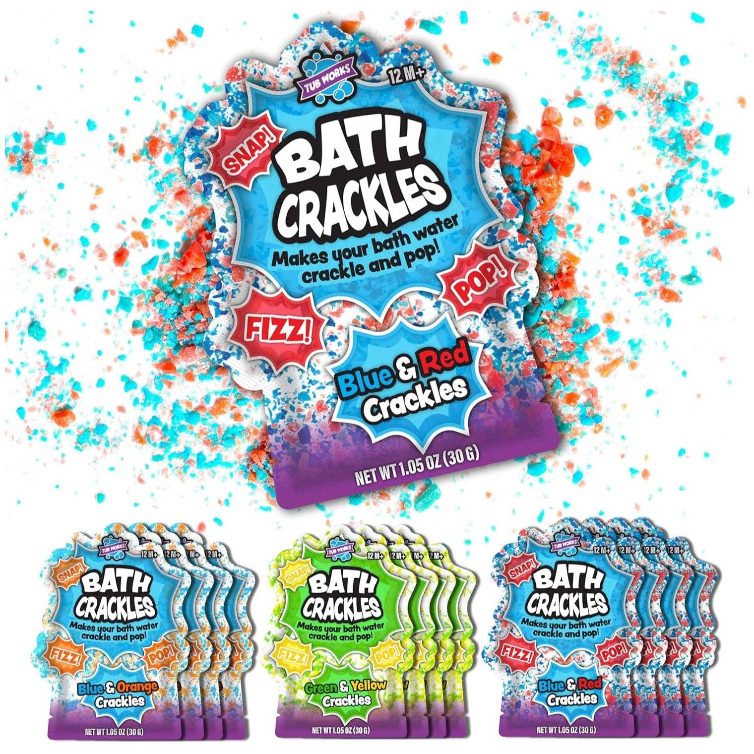 Tub Works® Bath Crackles - 12 PK