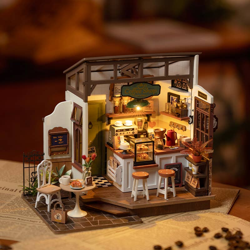 Café Rolife DIY Miniature House