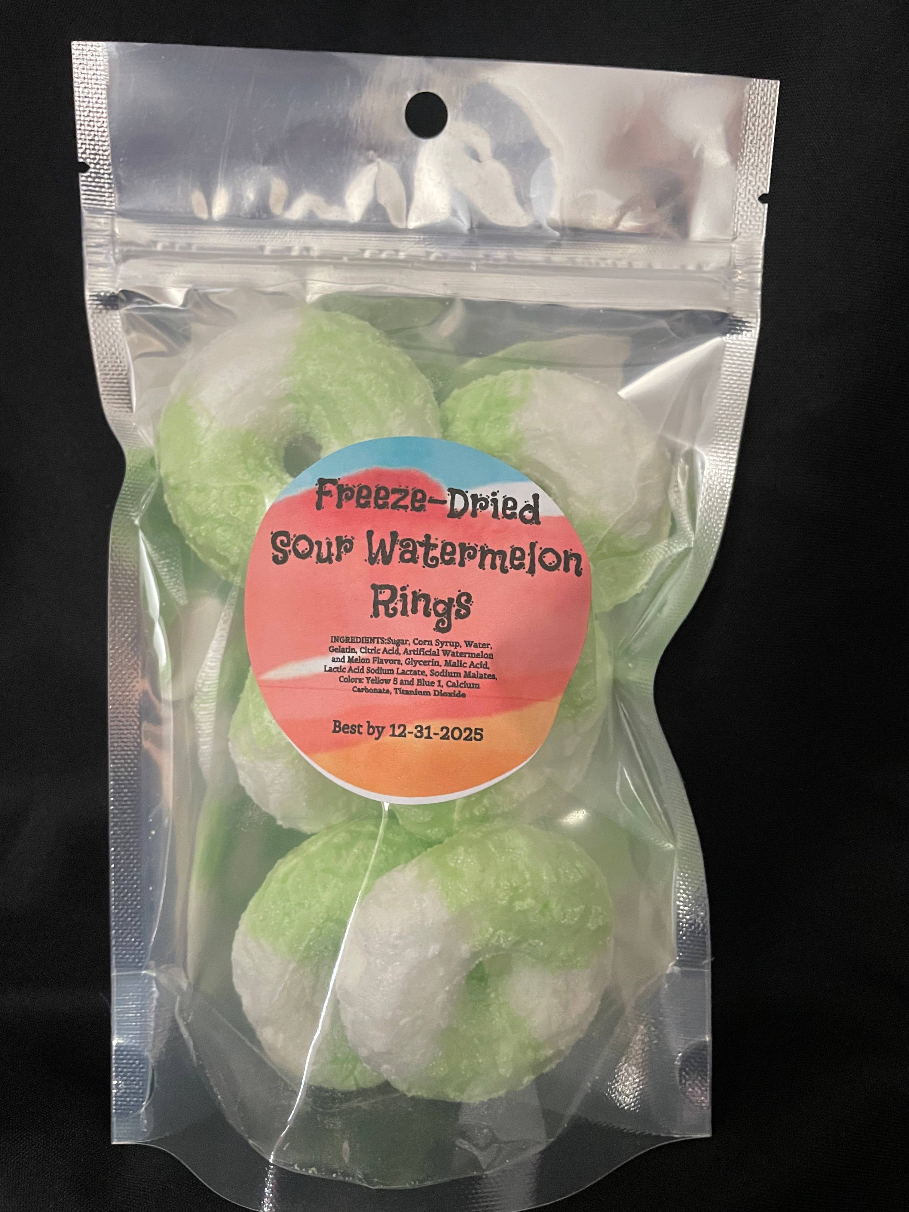 Freeze Dried candy Fruit Rings: Peach
