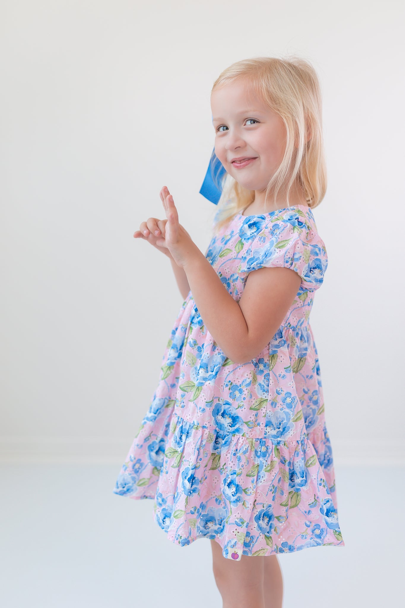 Eyelet Dress - Blush & Bloom