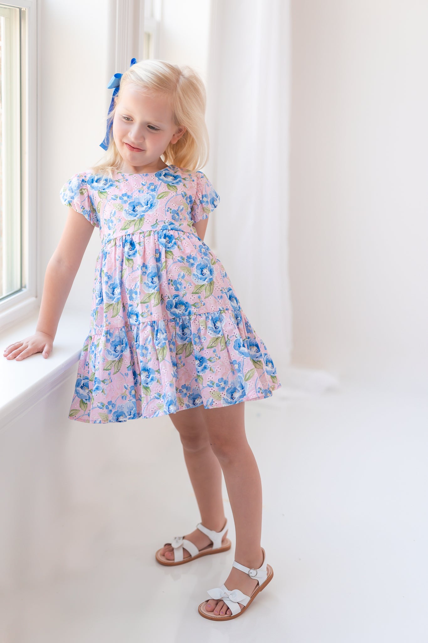 Eyelet Dress - Blush & Bloom