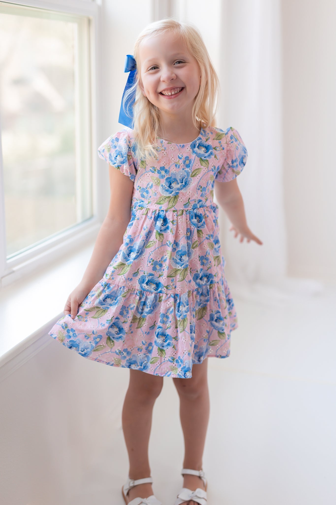 Eyelet Dress - Blush & Bloom
