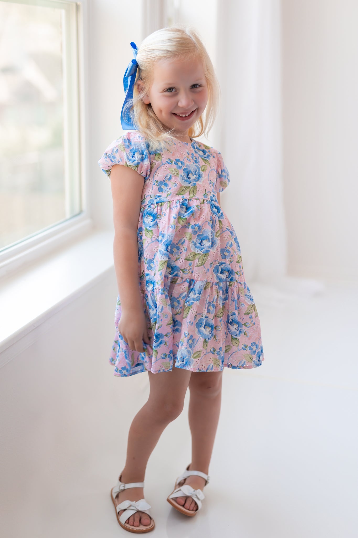 Eyelet Dress - Blush & Bloom