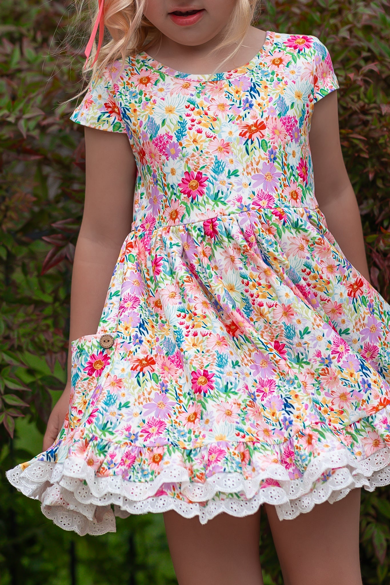 Myra Dress - Wildflower Waltz